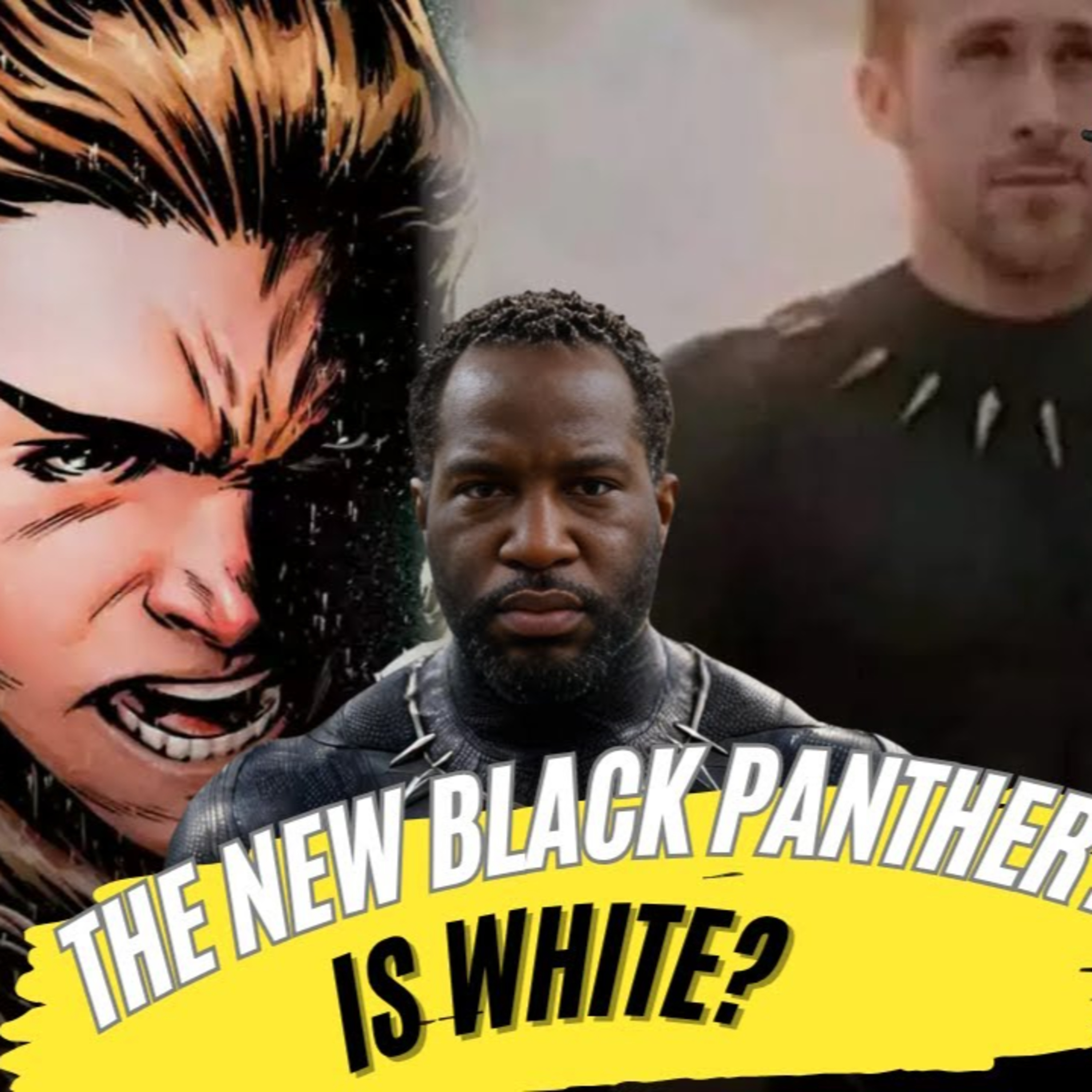 WTF!! Is the New Black Panther WHITE?! episode artwork