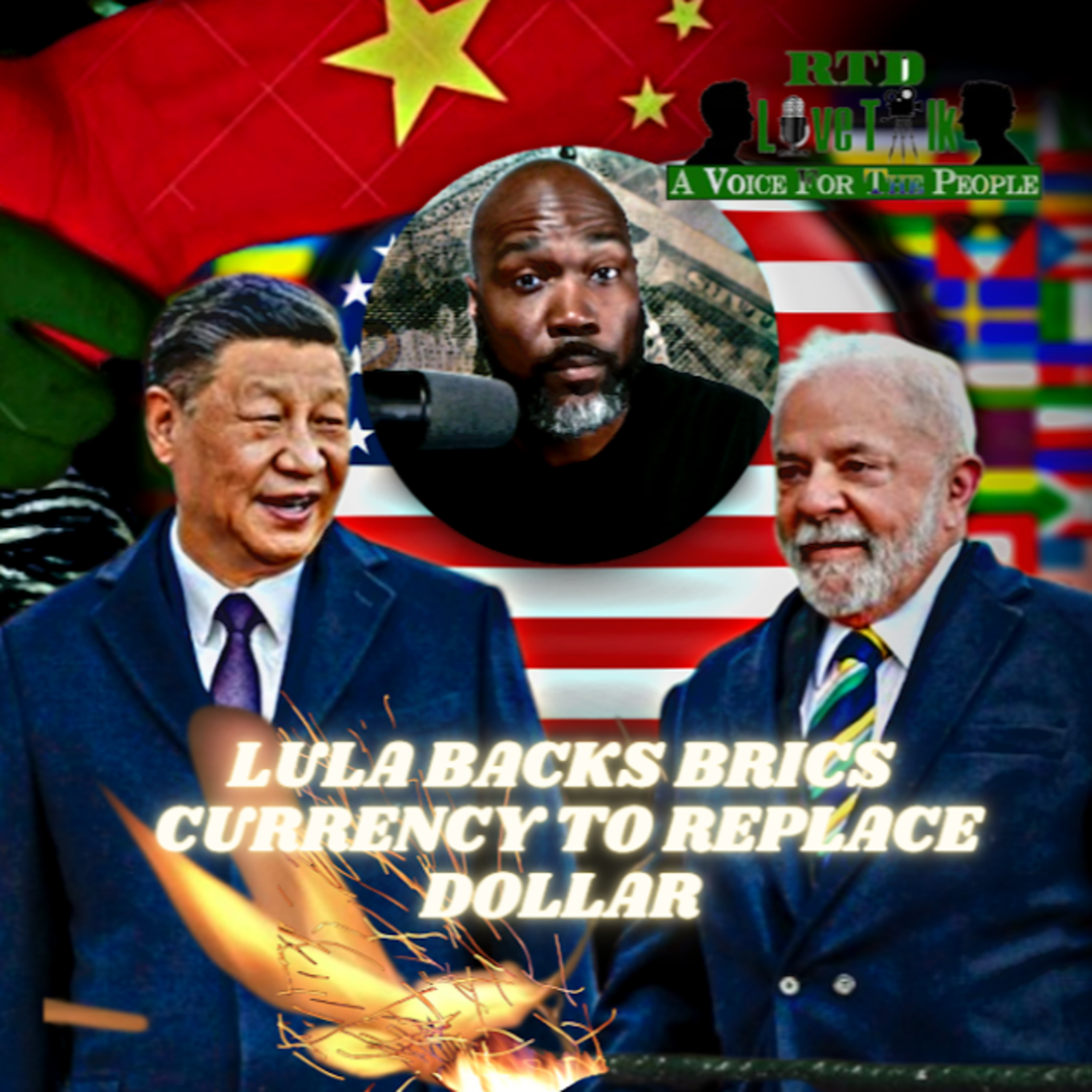 🔴 Lula's China Trip Fuels Negative Dollar Sentiment | RTD Live Talk episode artwork