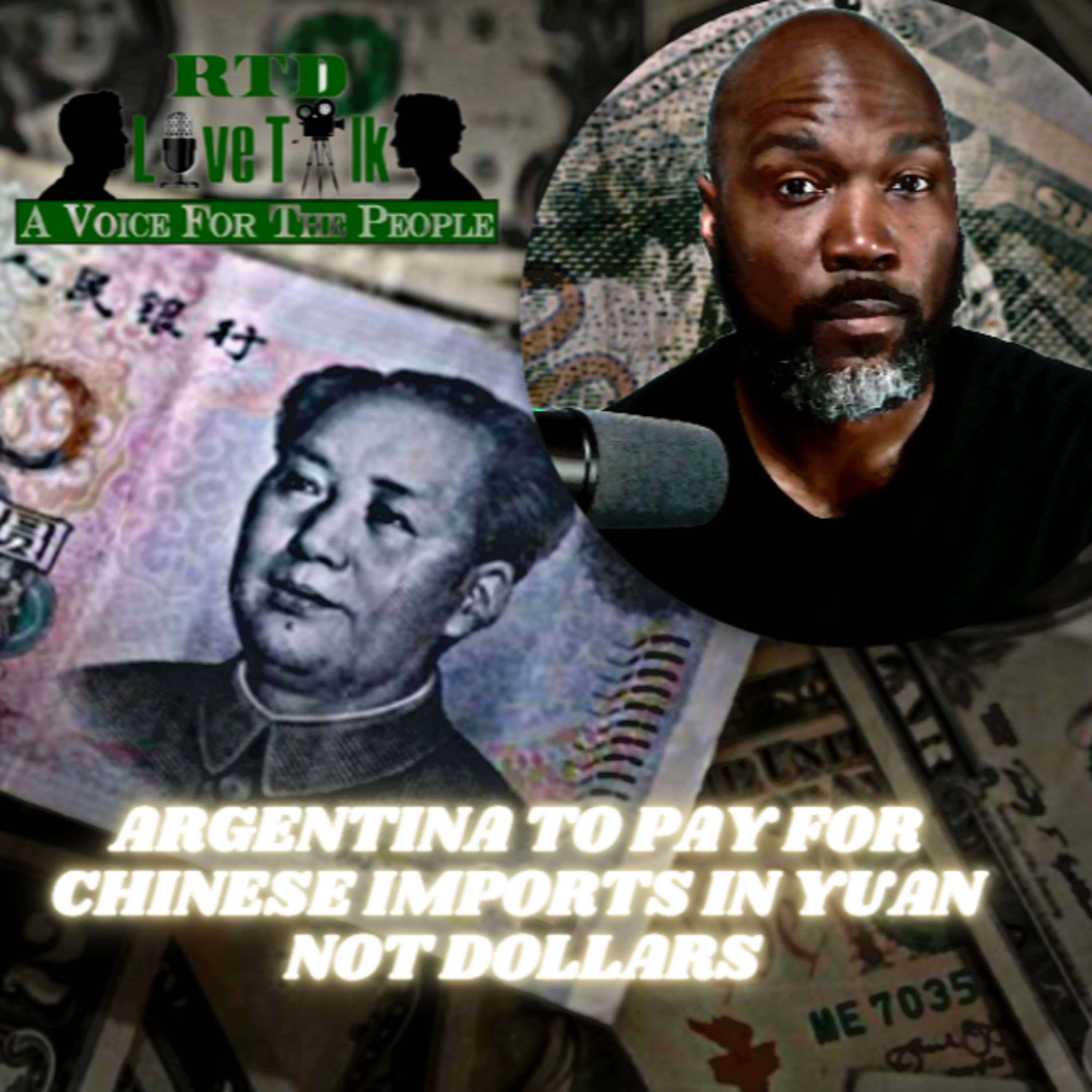 🔴 The Yuan's Commercial Use Is Growing Rapidly - (Optional Dollar Shortage Backfill) | RTD Live Talk episode artwork