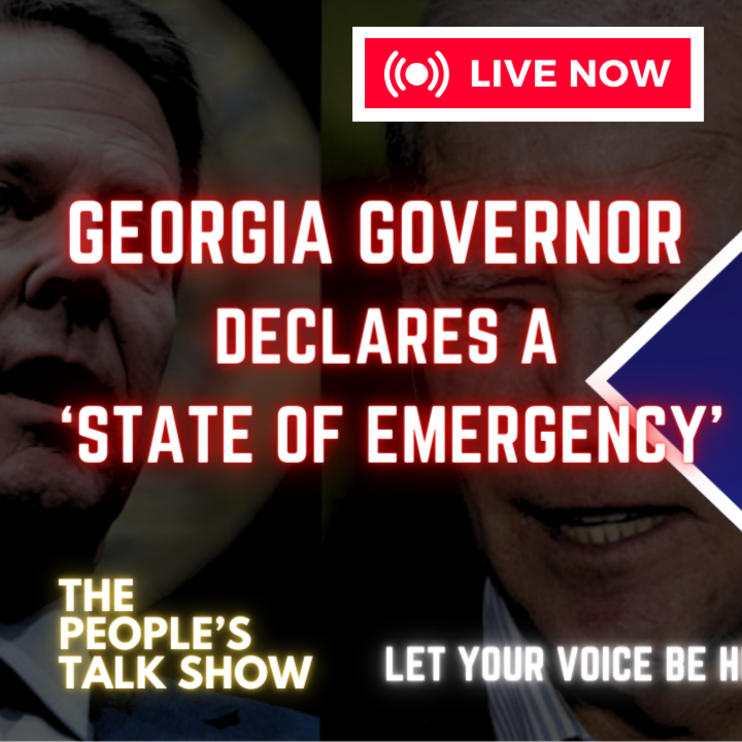 🔴 Georgia's Governor Declares State of Emergency Over Soaring Inflation! | The People's Talk Show episode artwork