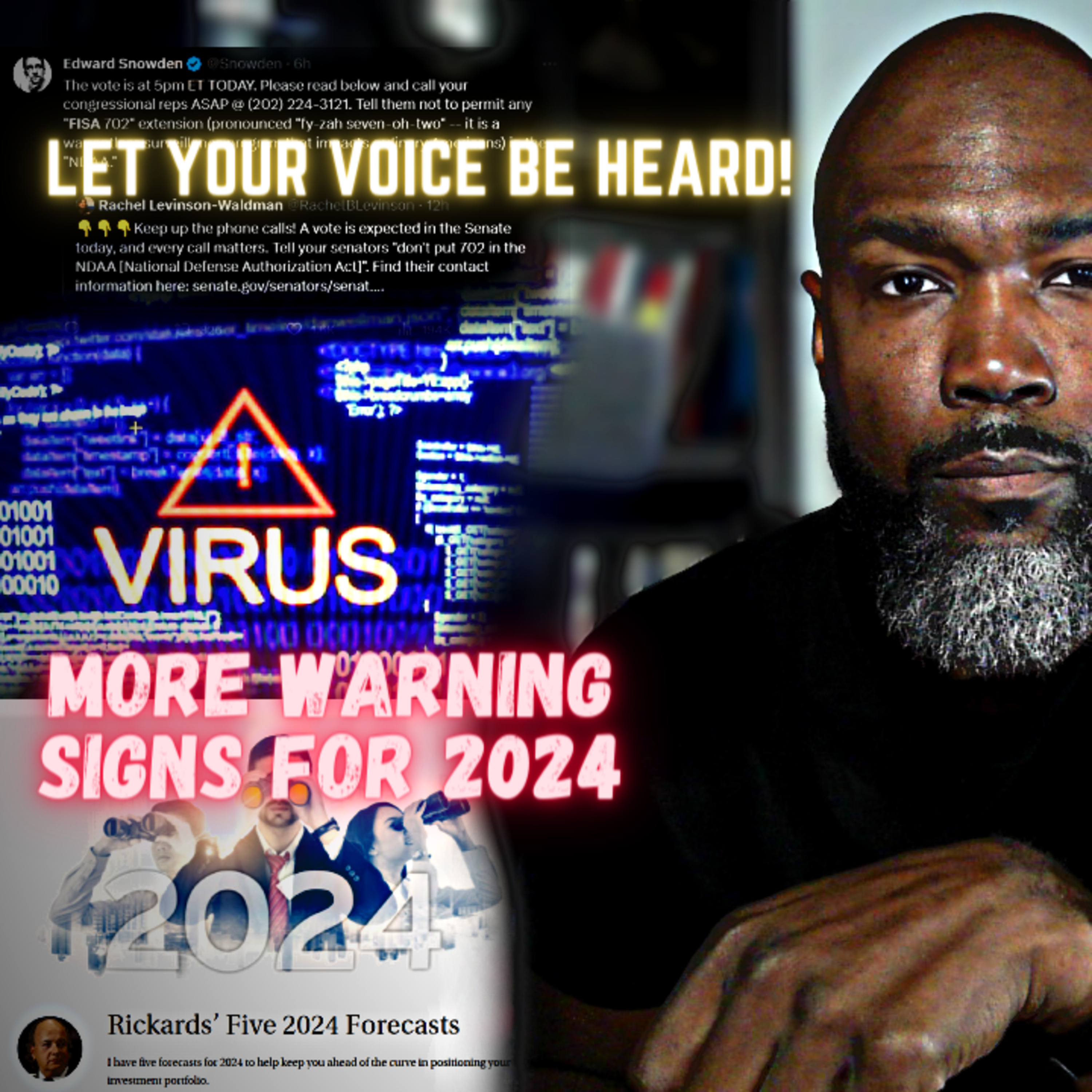 Will There Be Civil Unrest IN 2024? (What's On Your Radar?) | The People's Talk Show episode artwork