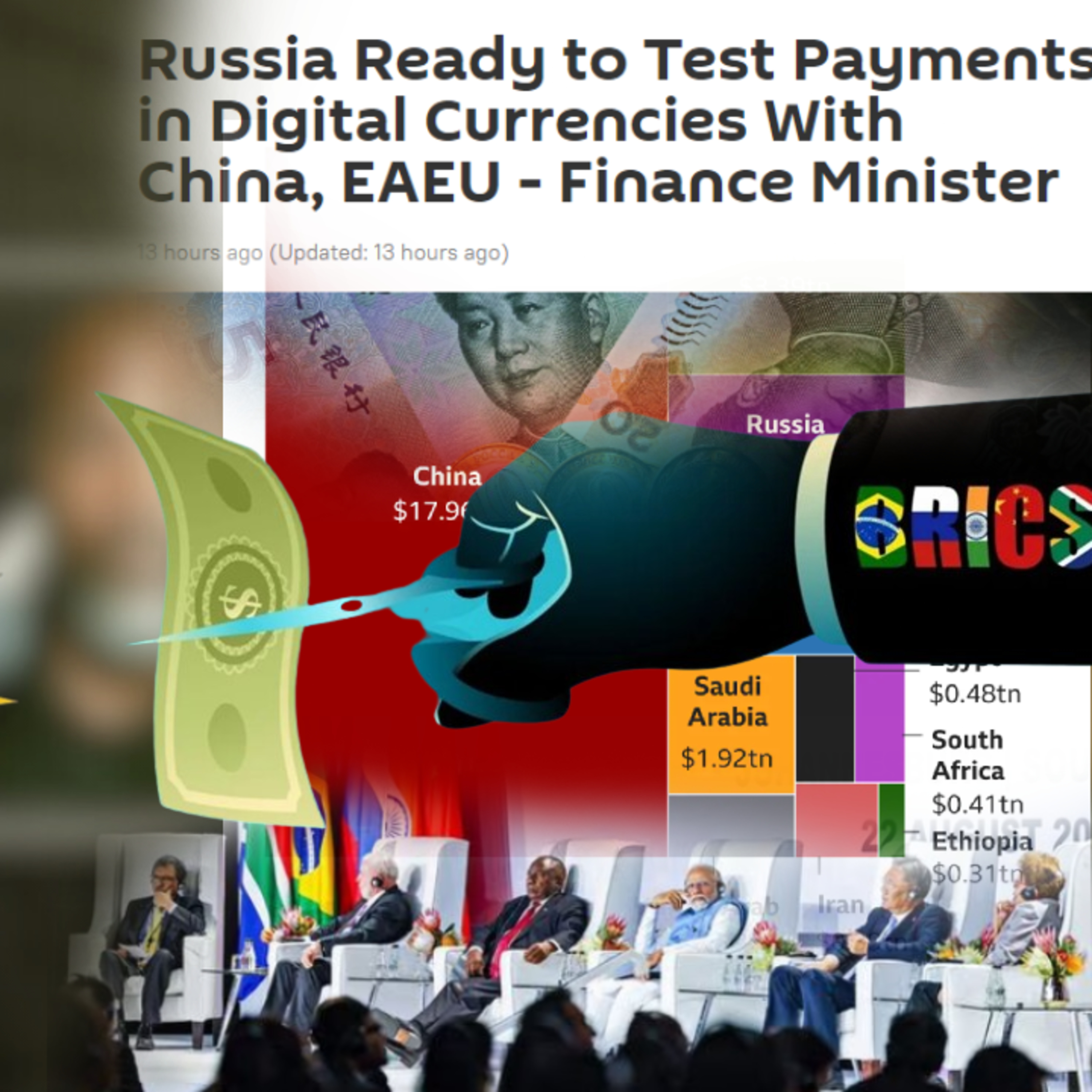 Russia To Propose "BRICS Bridge System" As NATO Hints At Adding Ukraine | Monday Morning Check-in