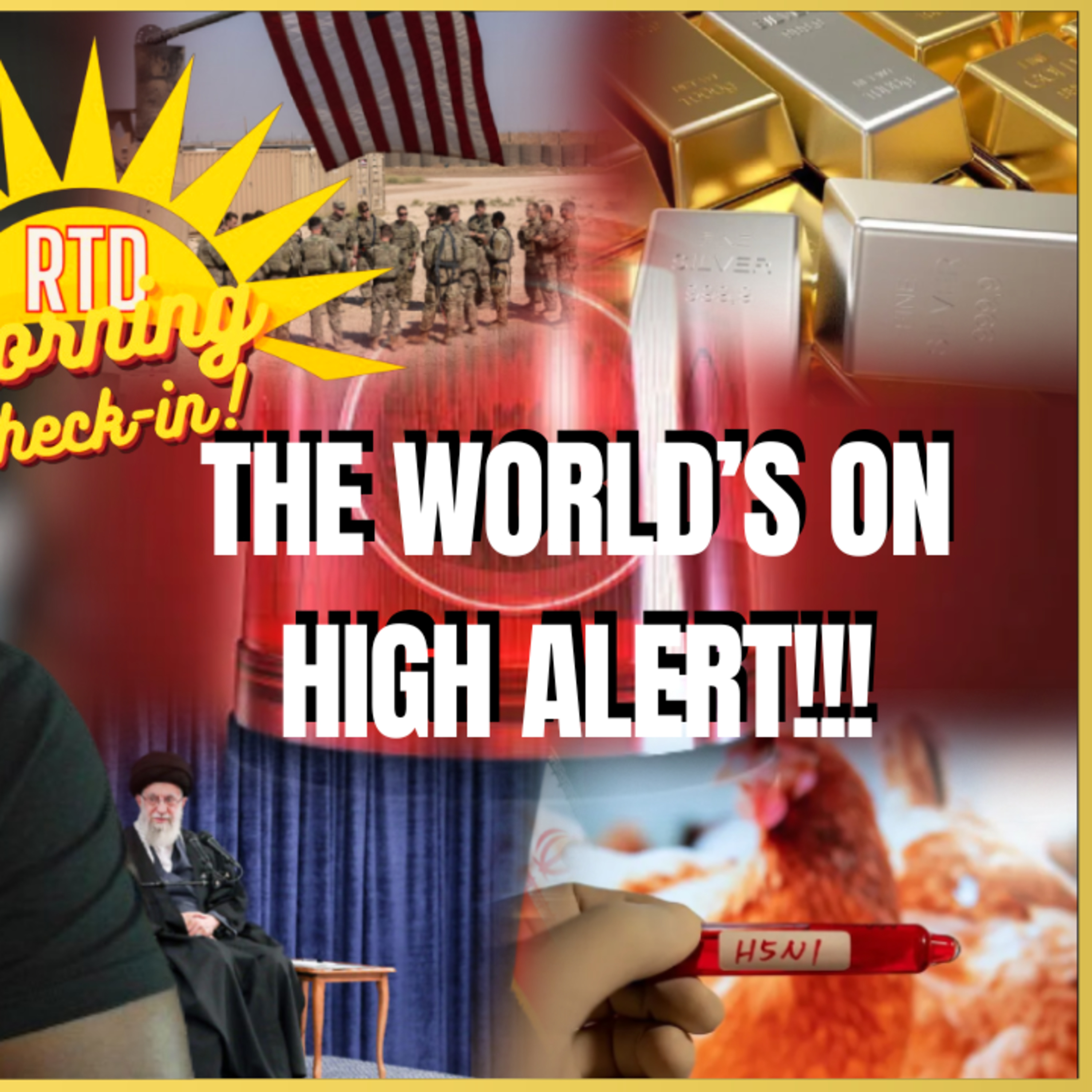 Instability On All Fronts: War, Money & More | Thursday Morning Check-In: A Quick Glance In The News episode artwork