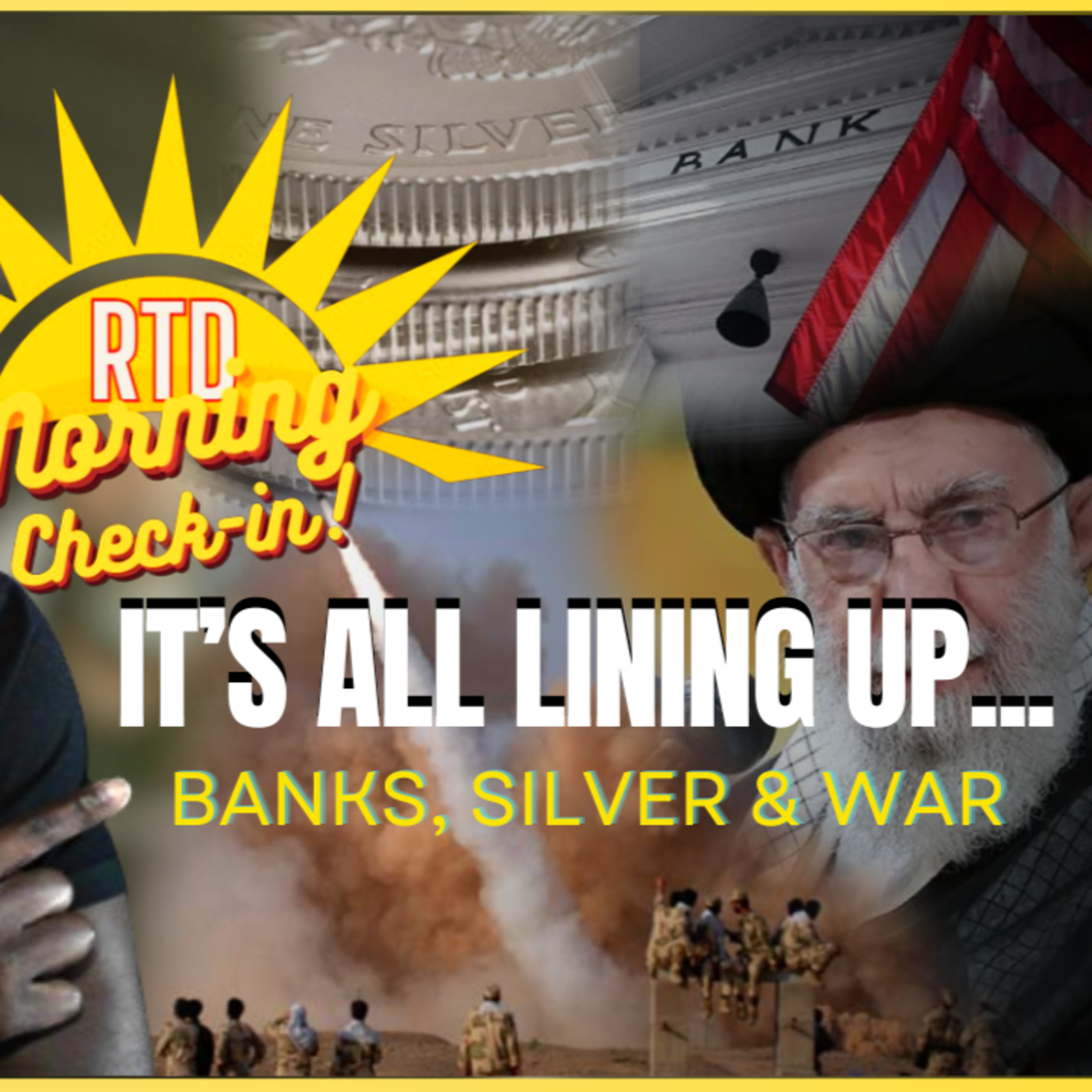 Silver Breakout Precedes Middle East Crisis | Friday Morning Check-In: A Quick Glance In The News episode artwork