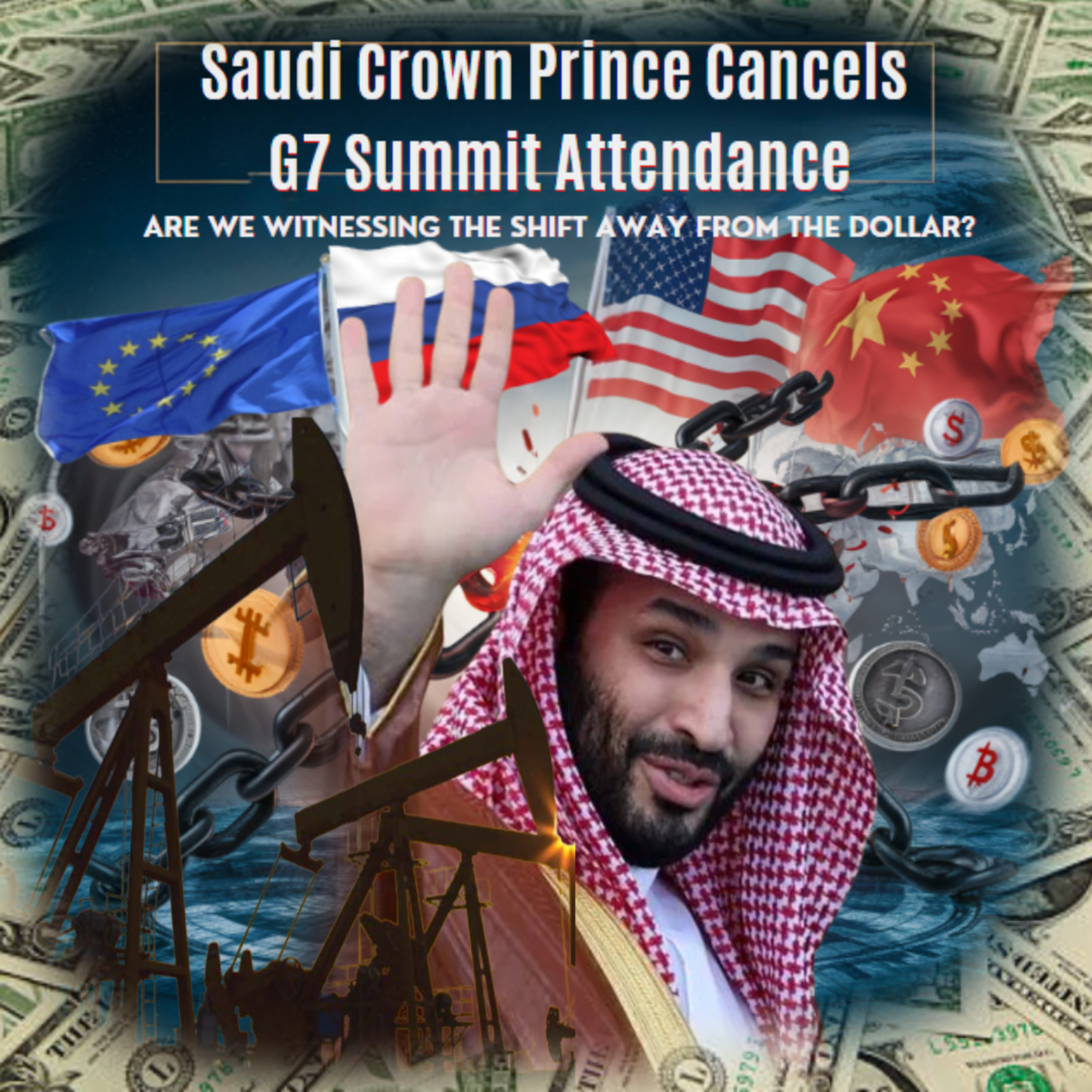 Did Saudi Arabia Skip G7 Summit Due To Petrodollar? | Morning Check-In w/ Mike