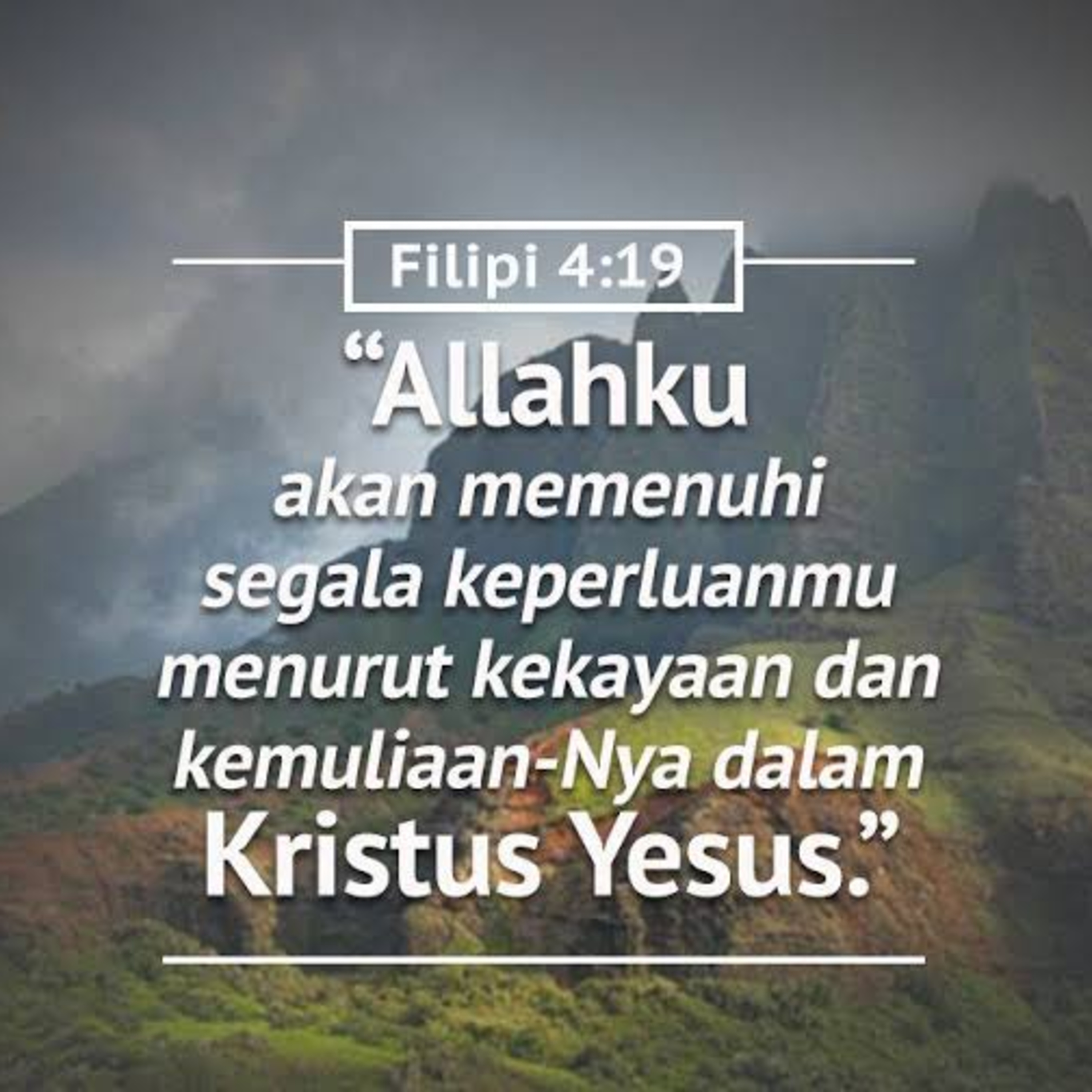 MAKRO: MAKANAN ROHANI, 8 Agustus 2025 | Tema: Allah yang mencukupi | Nas: Filipi 4:19
