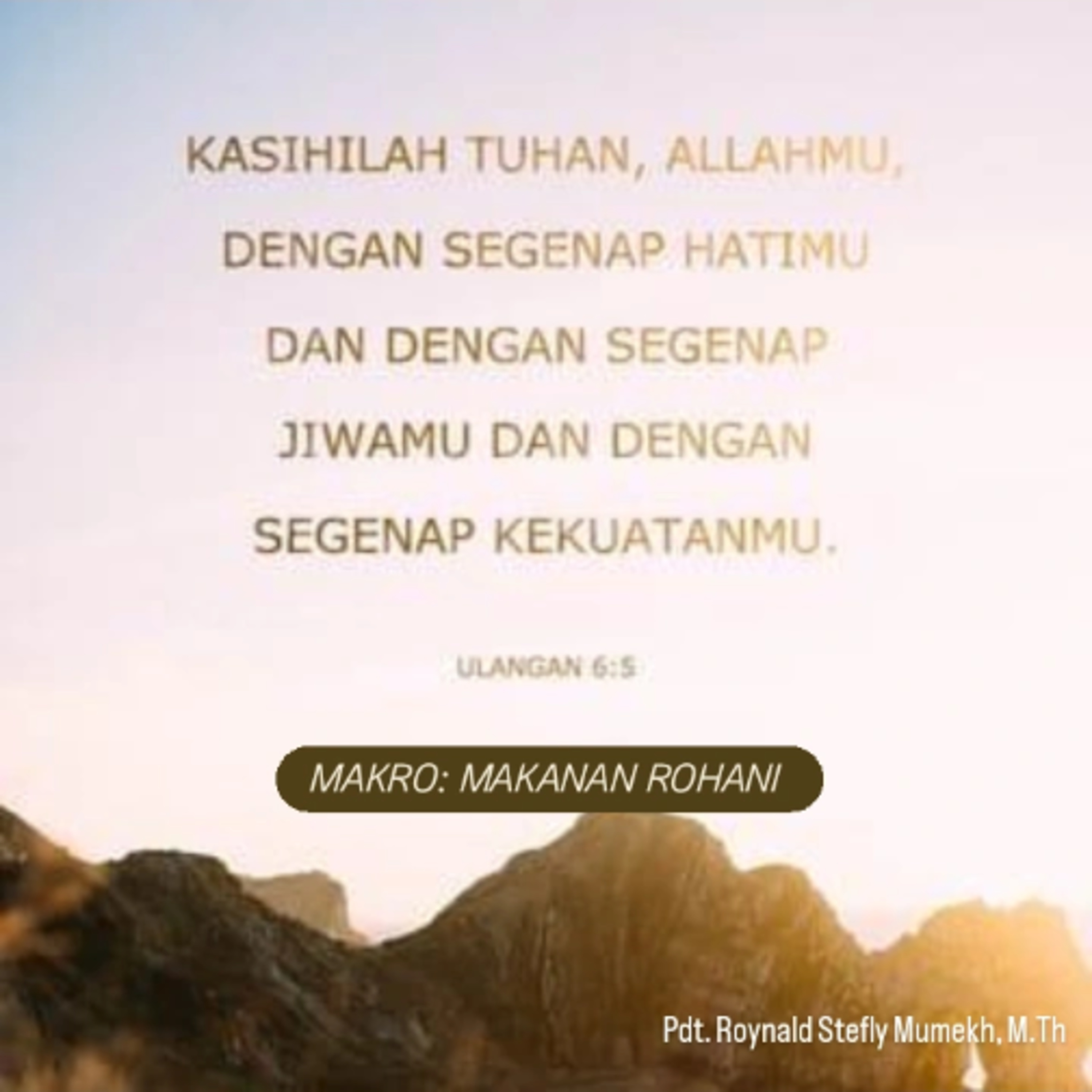 Roynald Stefly Mumekh PODCAST