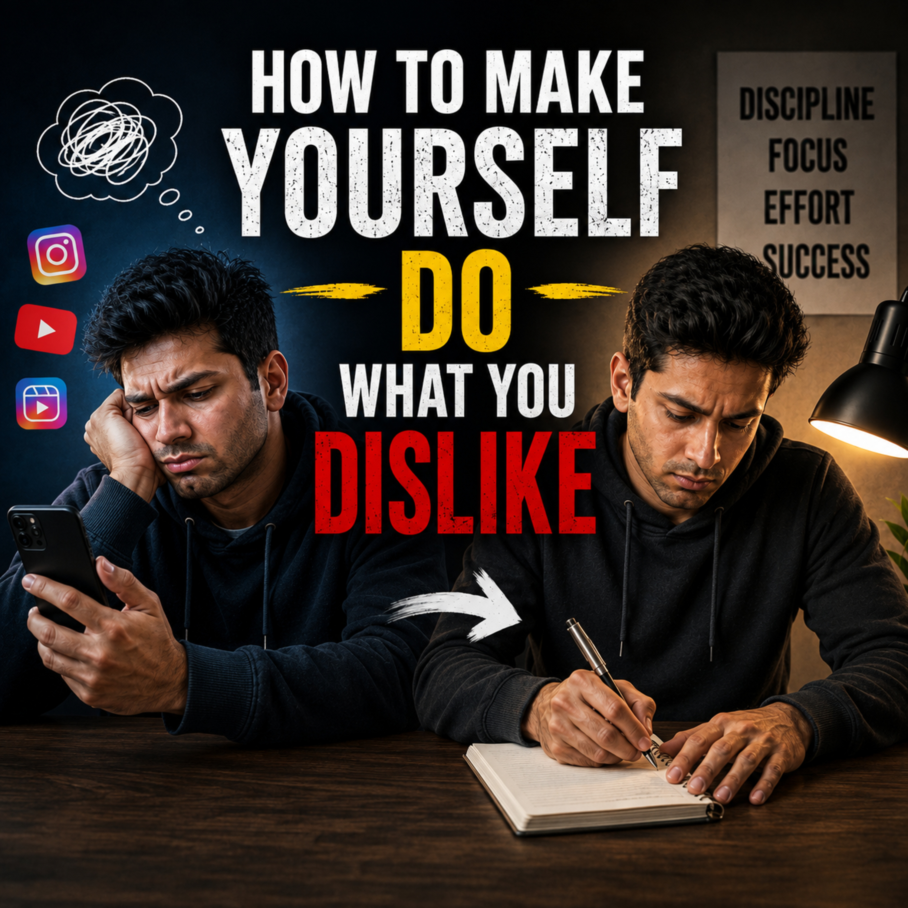 How to make yourself do what you dislike episode artwork