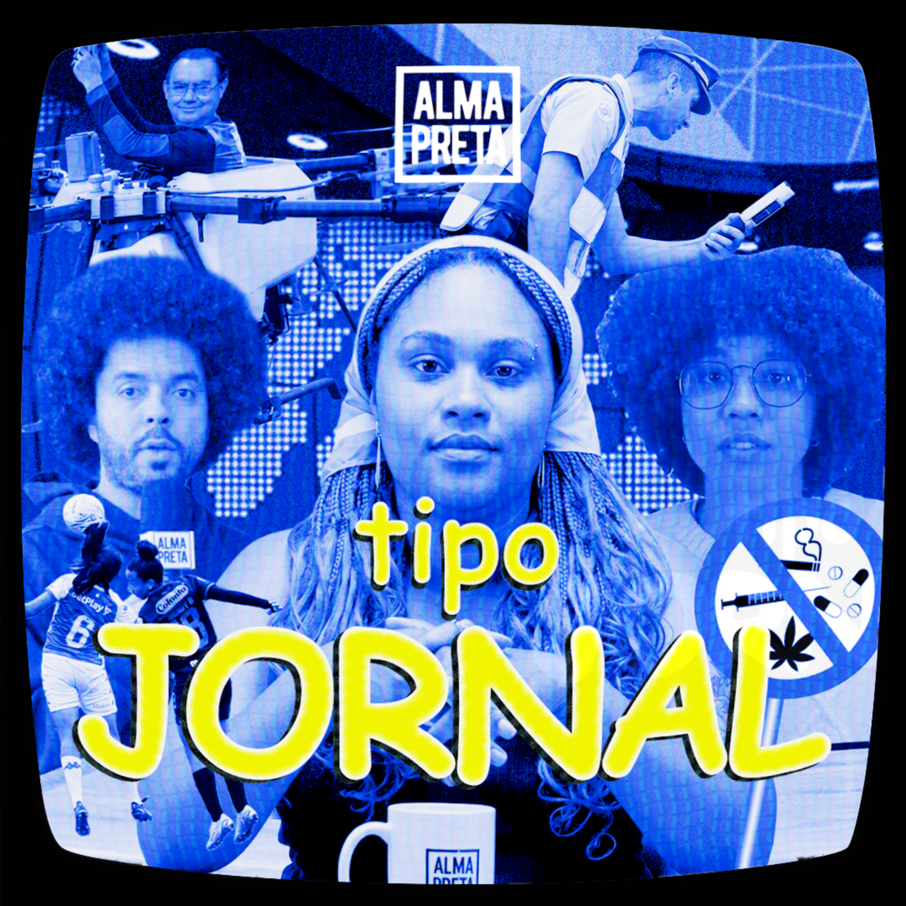 Tipo Jornal #05 | Drogômetro pra dirigir, drones curyosos nas eleições, futebol antirracista e futebol feminino periférico episode artwork