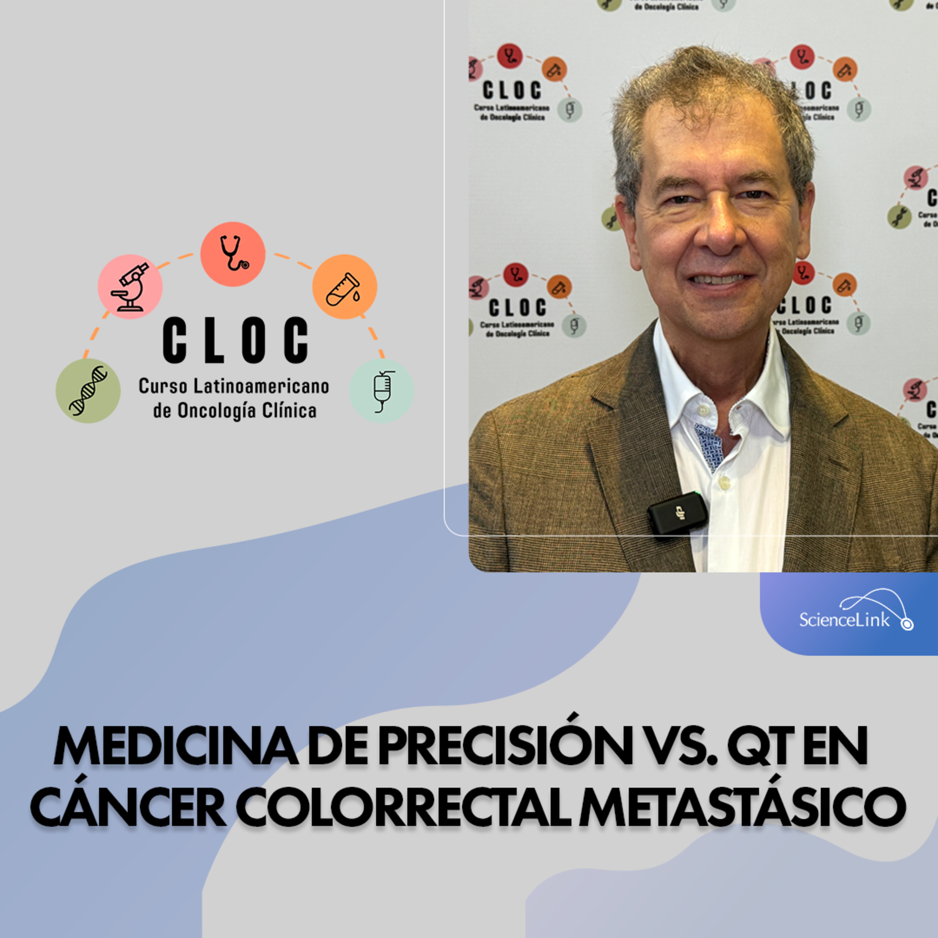 Medicina de precisión vs. QT en cáncer colorrectal metastásico episode artwork