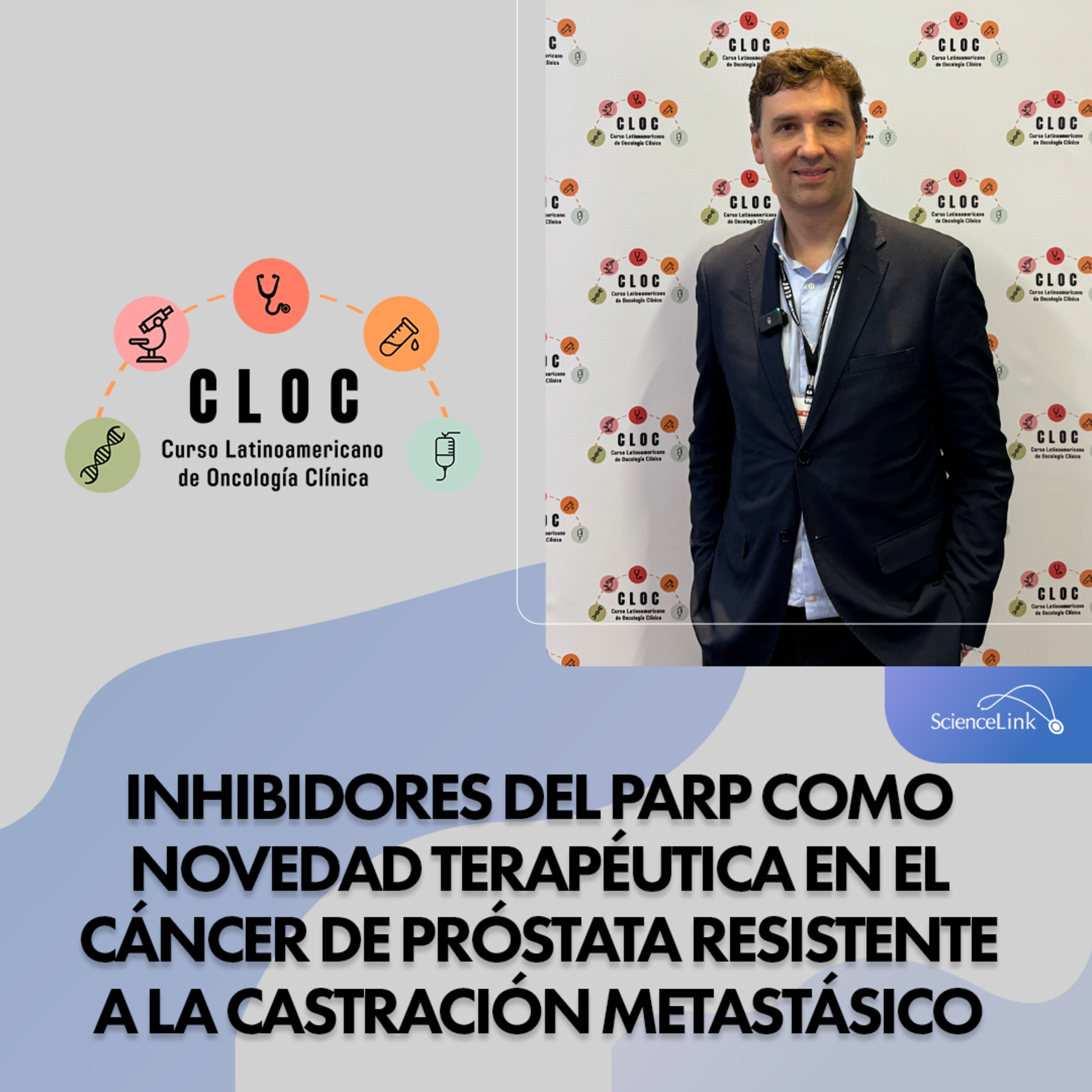 Inhibidores del PARP como novedad terapéutica en el cáncer de próstata resistente a la castración metastásico episode artwork