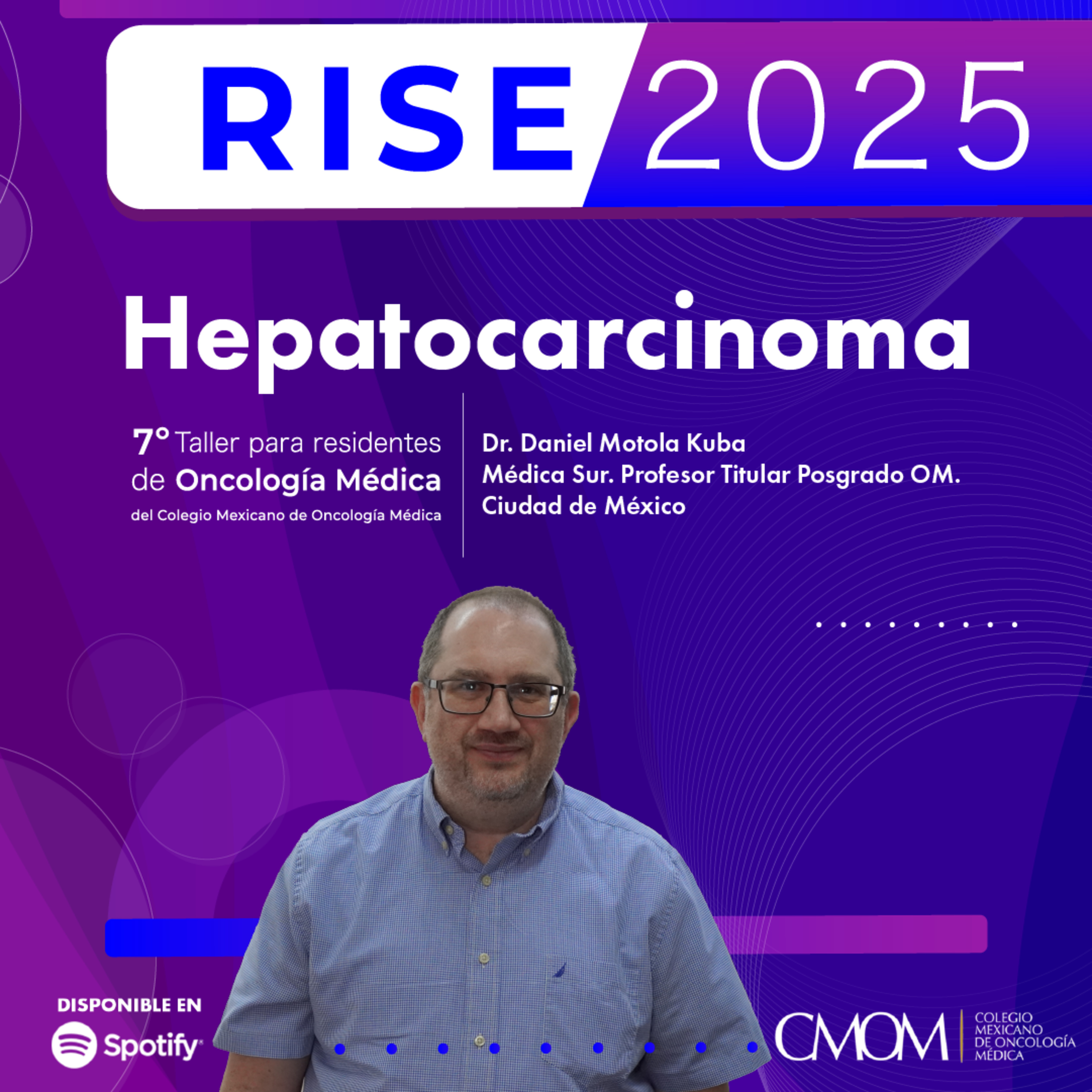 7º Taller RISE 2025: hepatocarcinoma episode artwork