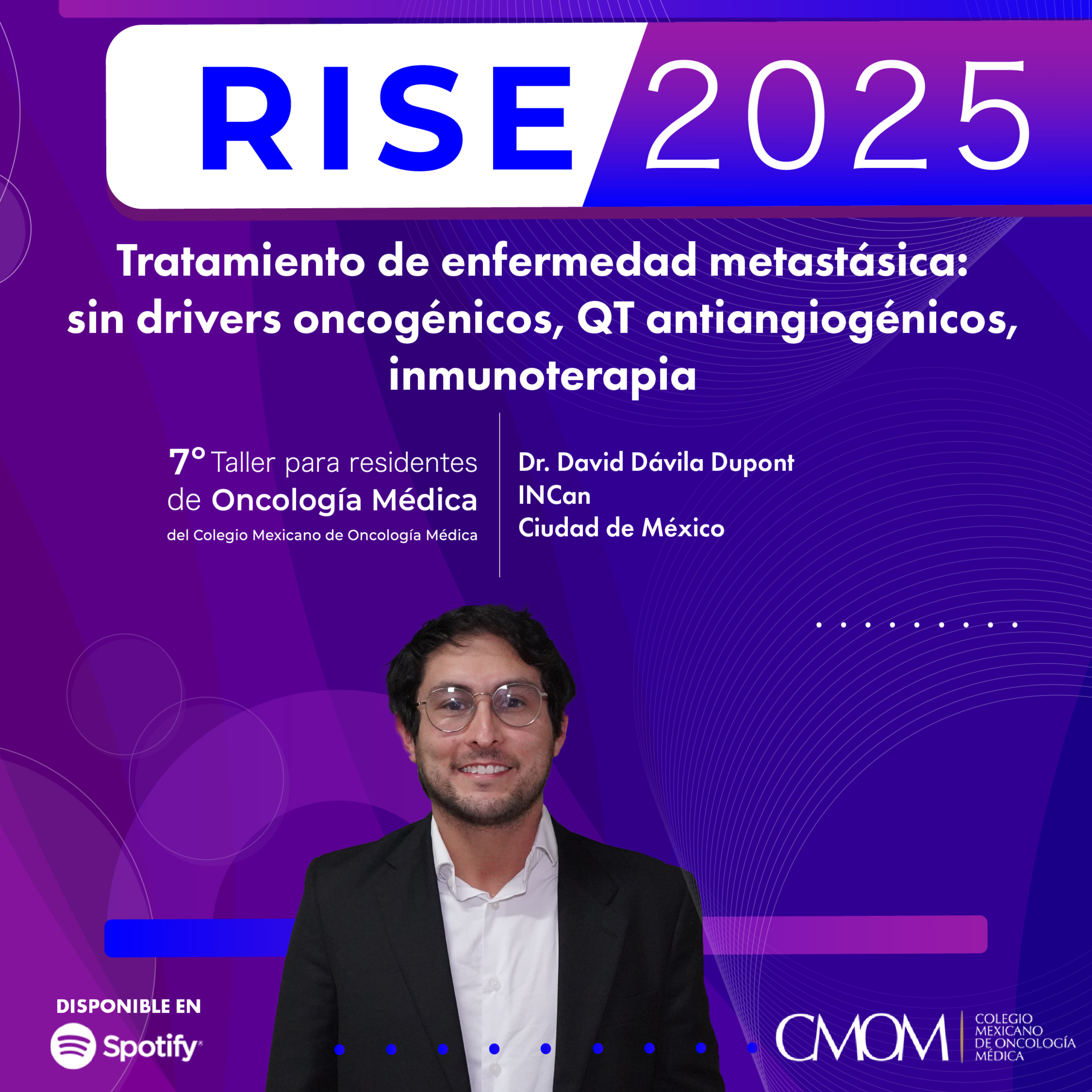 7° Taller RISE 2025: tratamiento de enfermedad metastásica: sin drivers oncogénicos, QT antiangiogénicos e inmunoterapia episode artwork