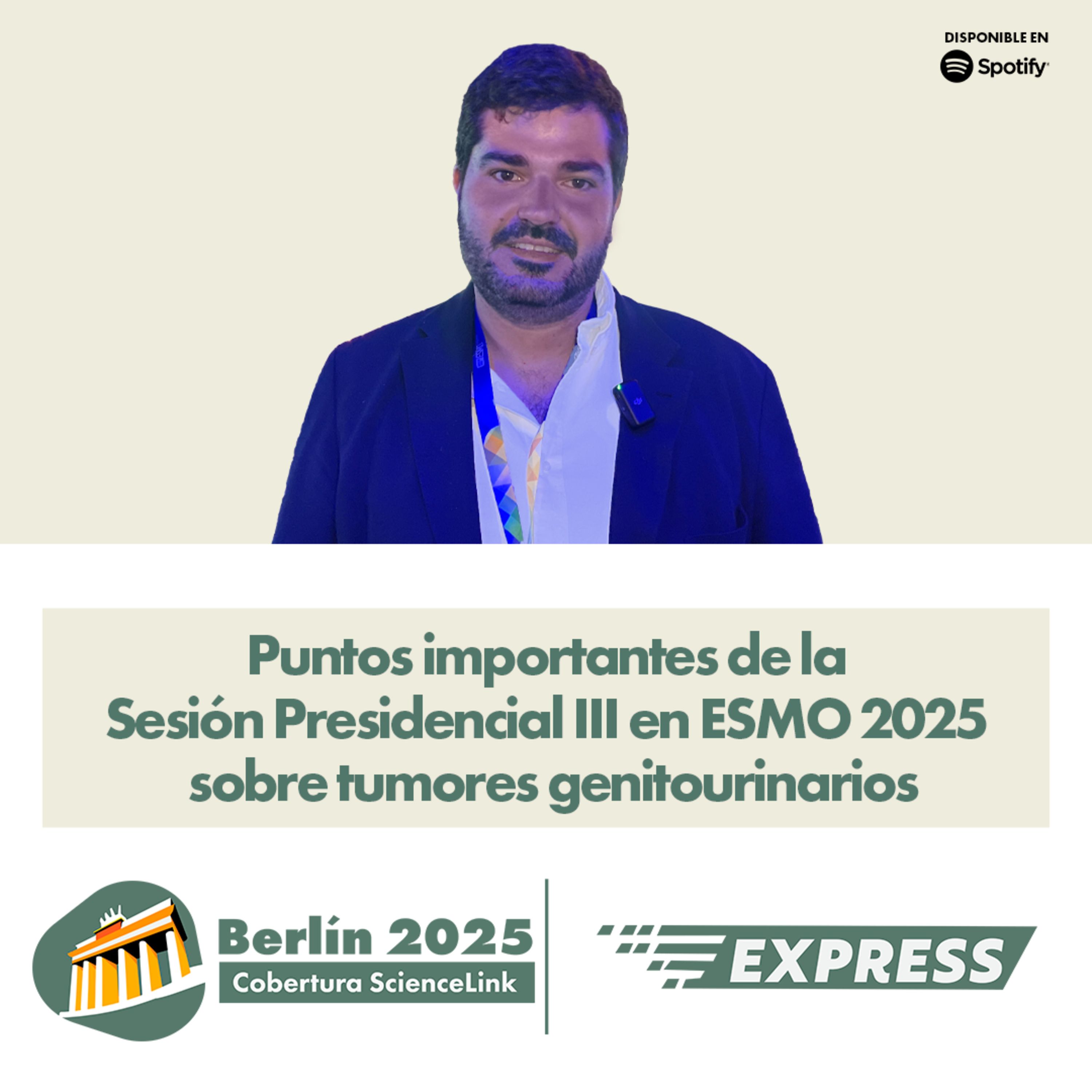 Puntos importantes de la Sesión Presidencial III en ESMO 2025 sobre tumores genitourinarios episode artwork