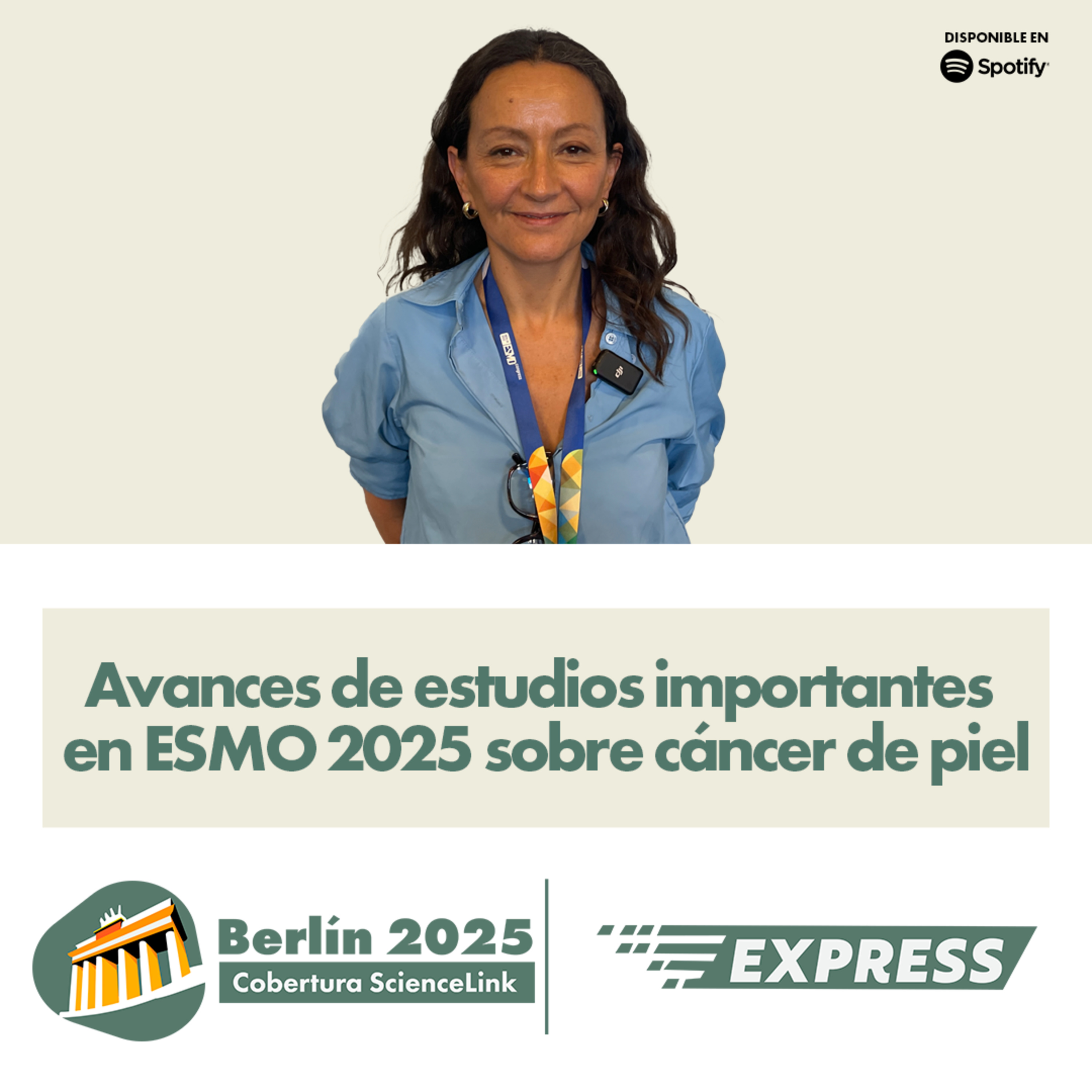 Avances de estudios importantes en ESMO 2025 sobre cáncer de piel episode artwork