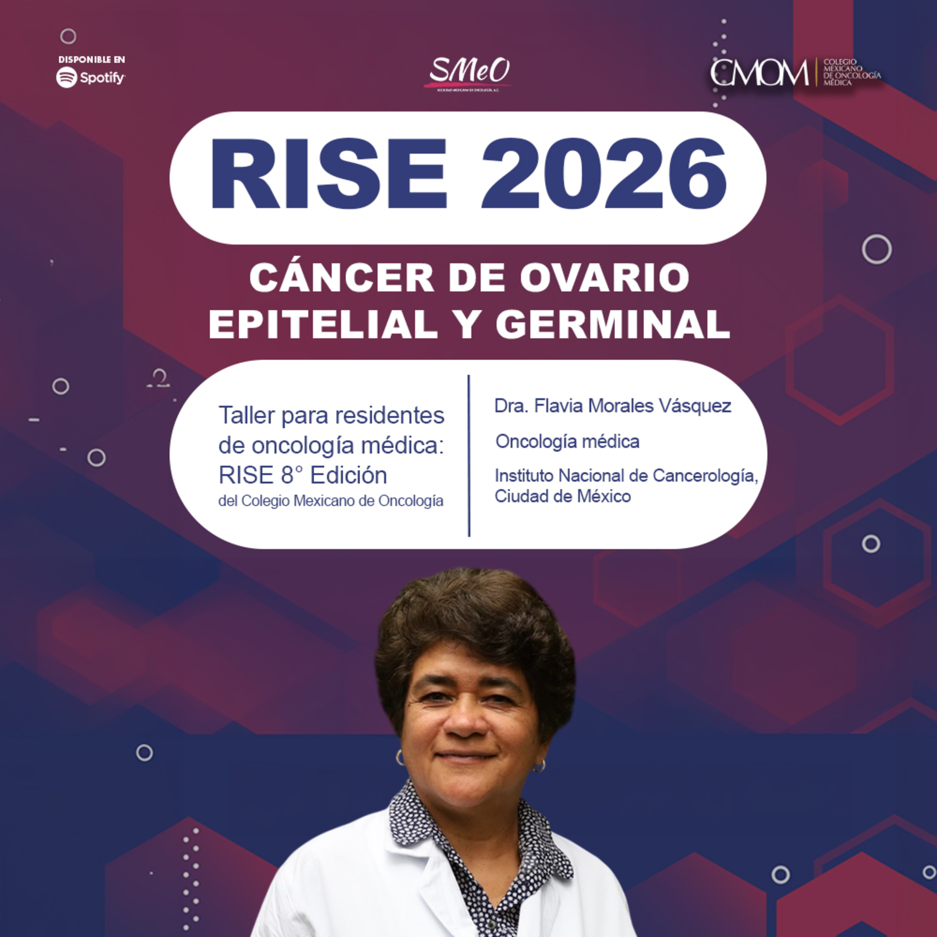 RISE 2026: cáncer de ovario epitelial y germinal episode artwork