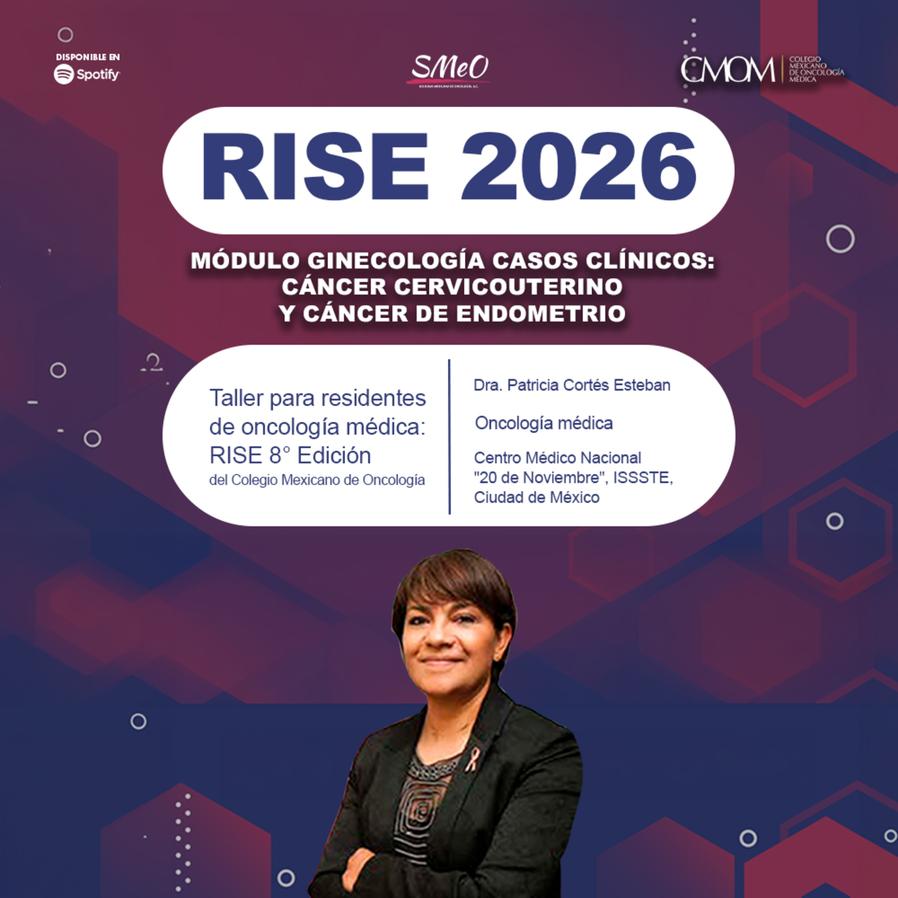 RISE 2026: módulo de ginecología, casos clínicos (cáncer cervicouterino y cáncer de endometrio) episode artwork