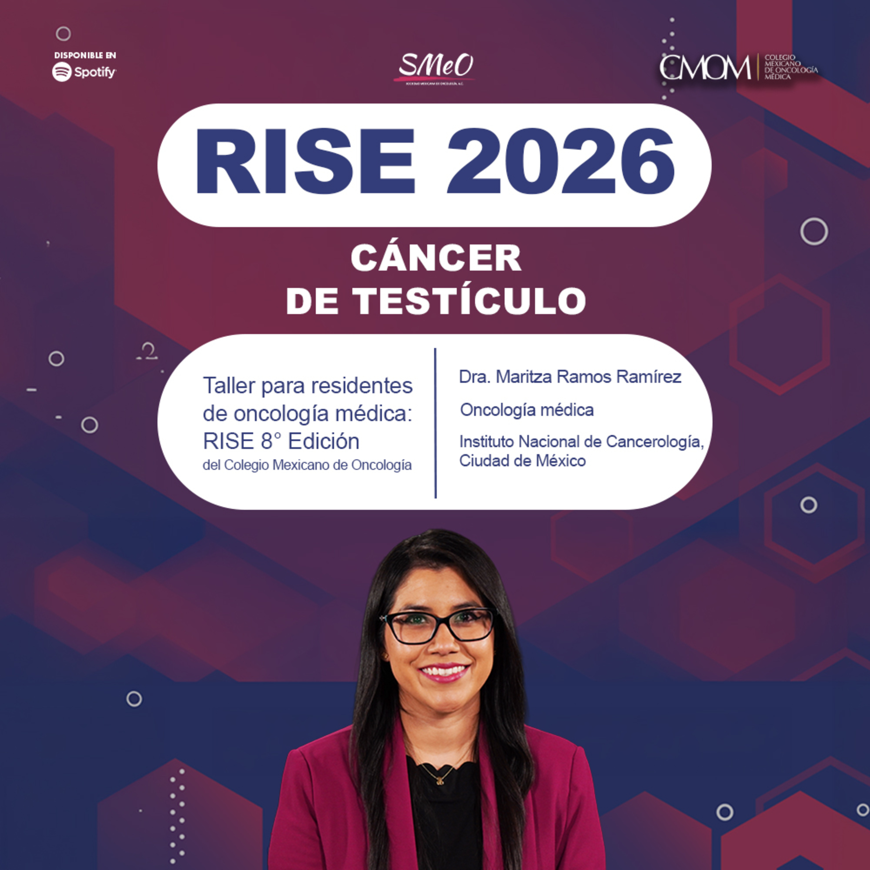 RISE 2026: cáncer de testículo episode artwork