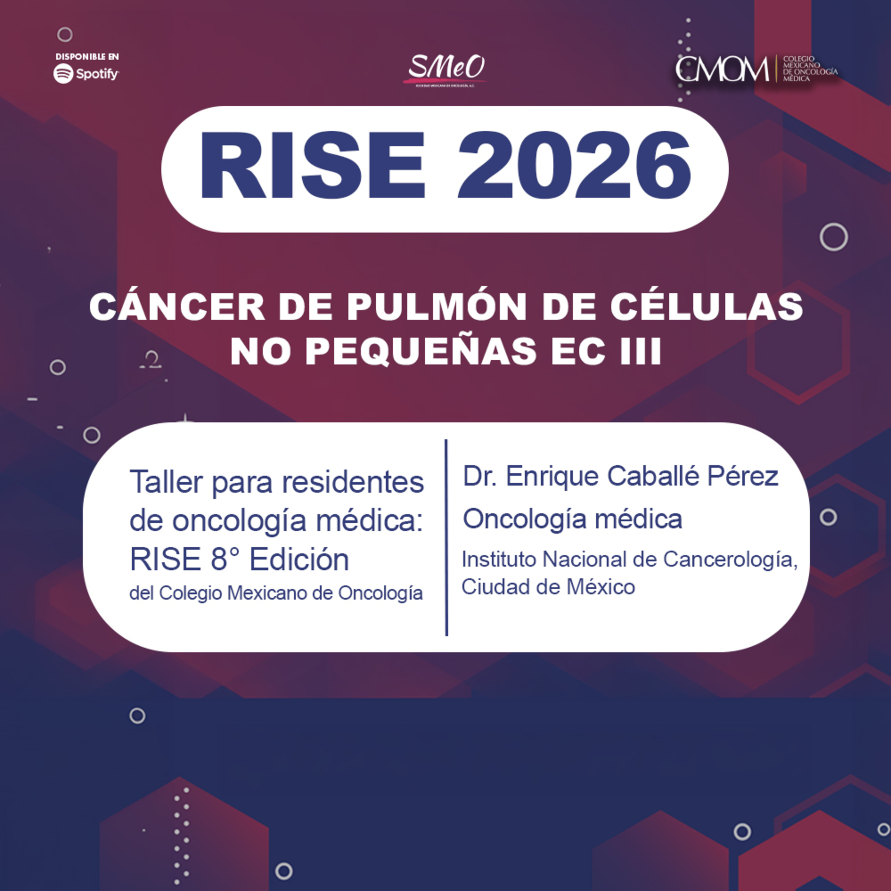 RISE 2026: cáncer de pulmón de células no pequeñas EC III episode artwork