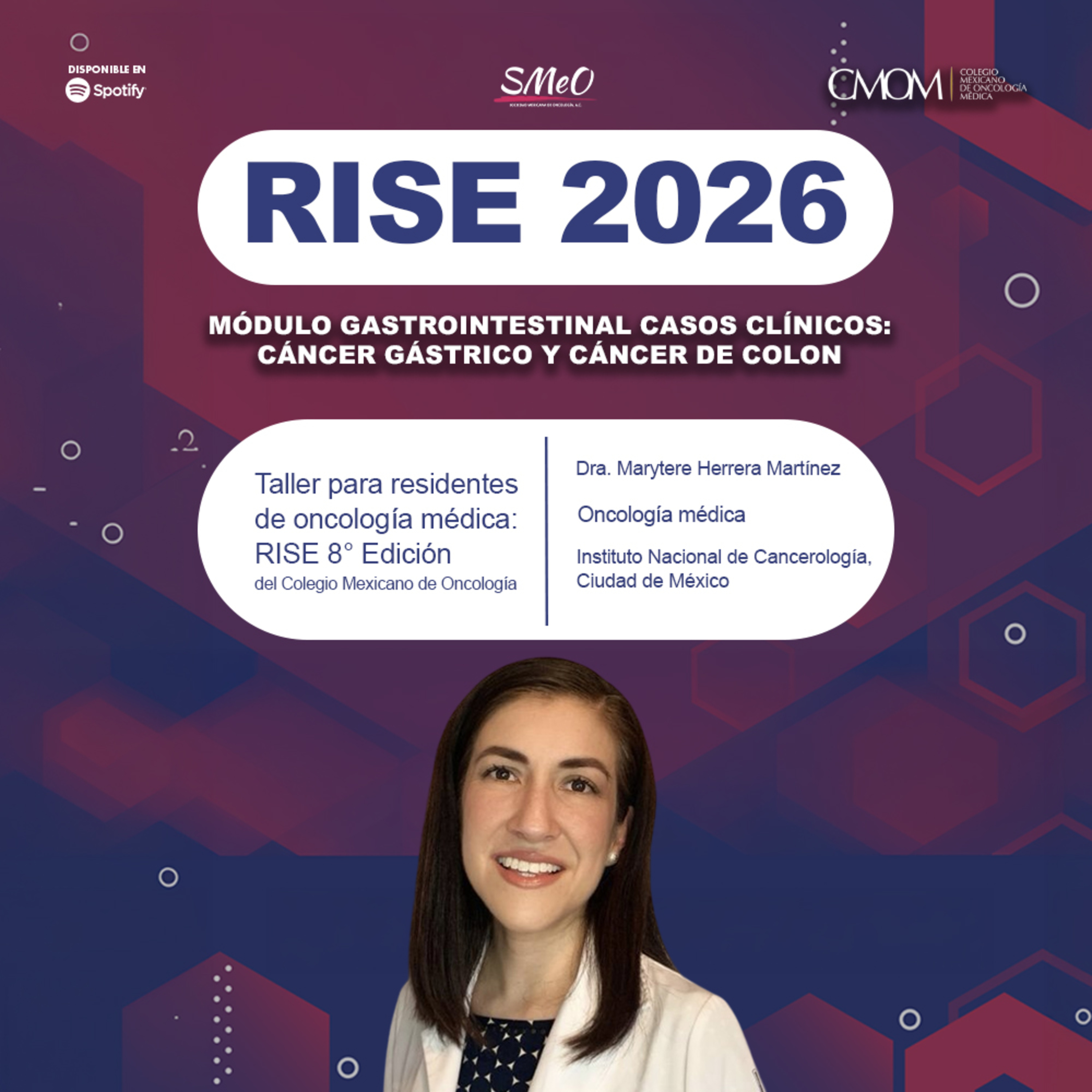 RISE 2026: módulo gastrointestinal, casos clínicos de cáncer gástrico y cáncer de colon