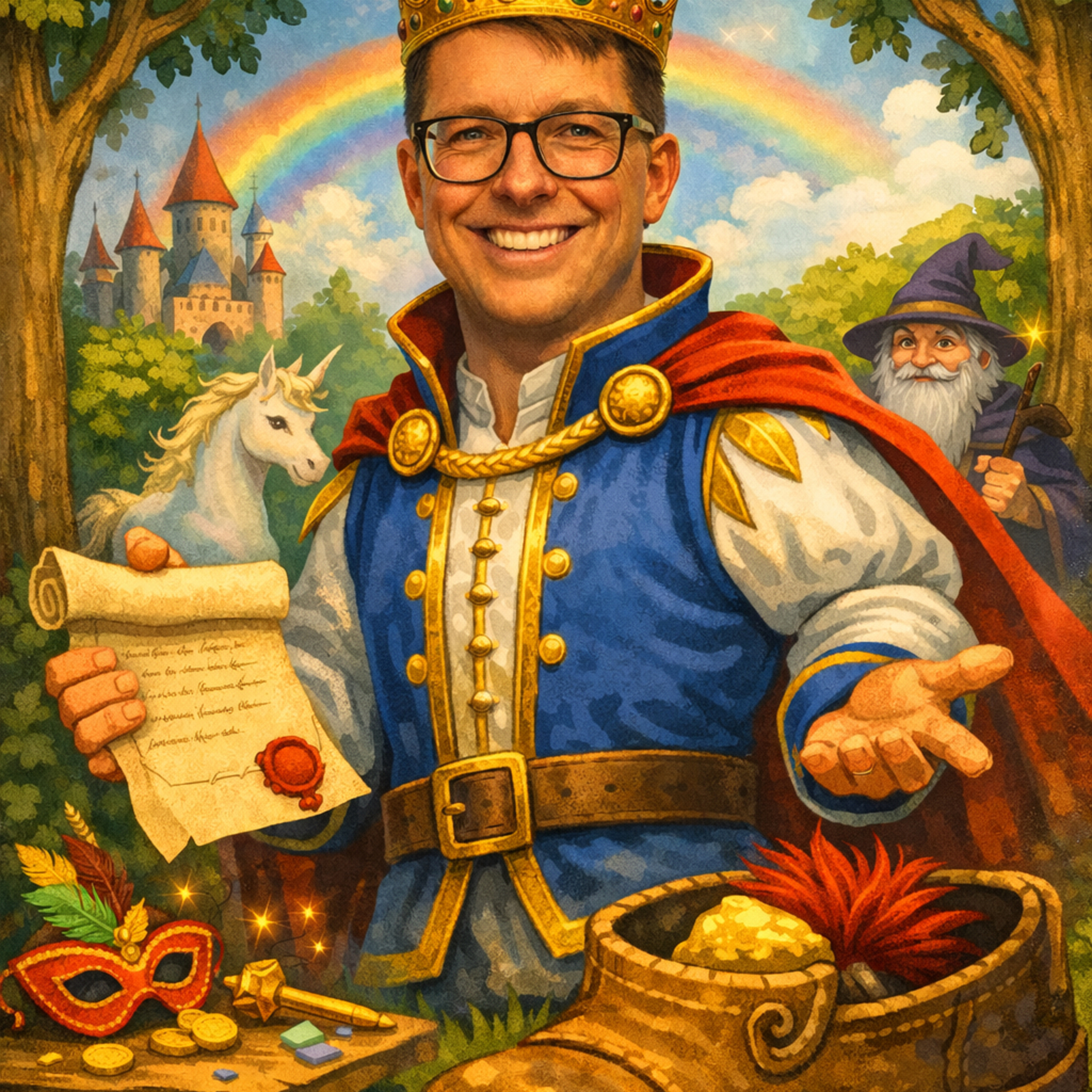 Karneval med Trollet Bøllefrø, Drømmeprinsen og ekte magi episode artwork