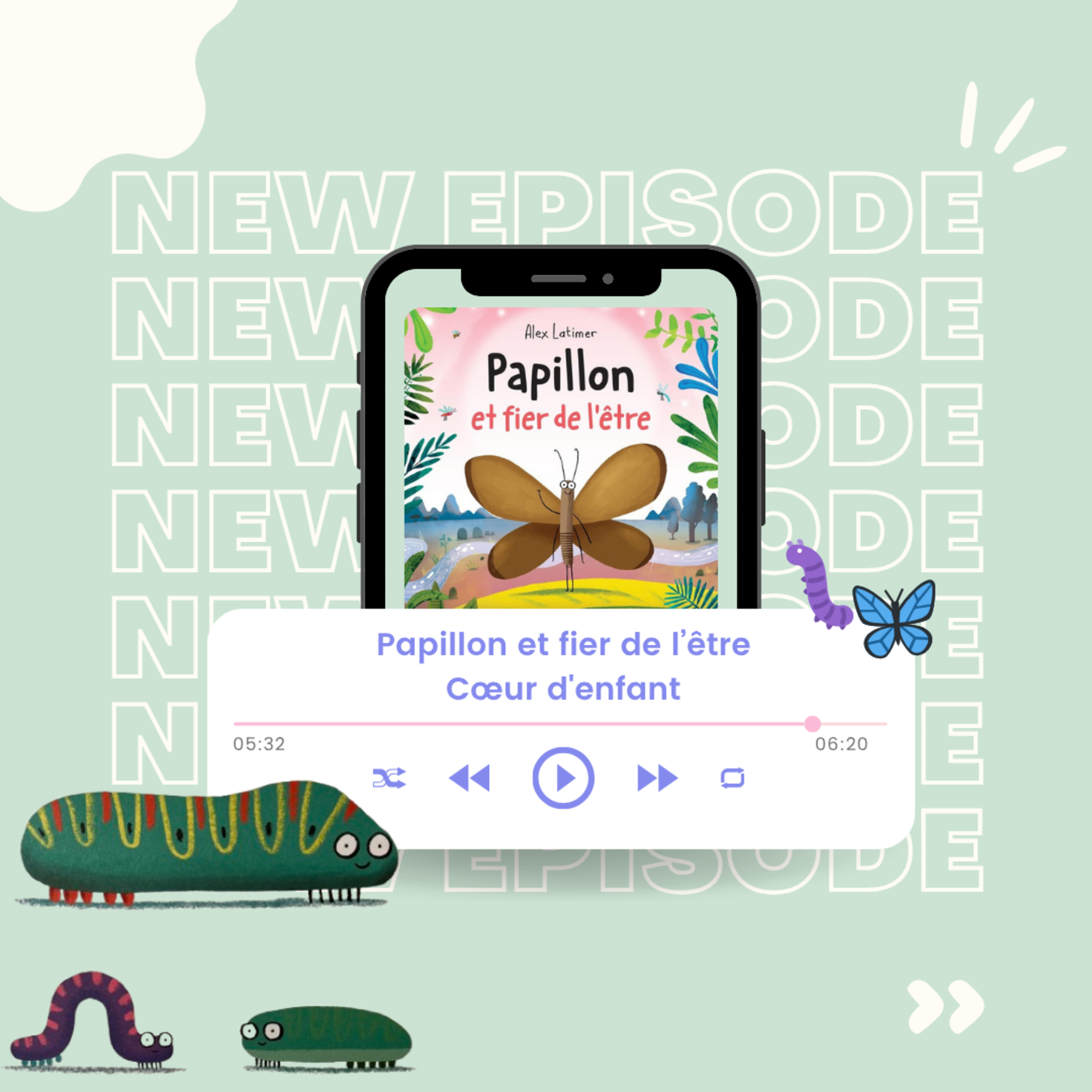 Papillon et fier de l’être
