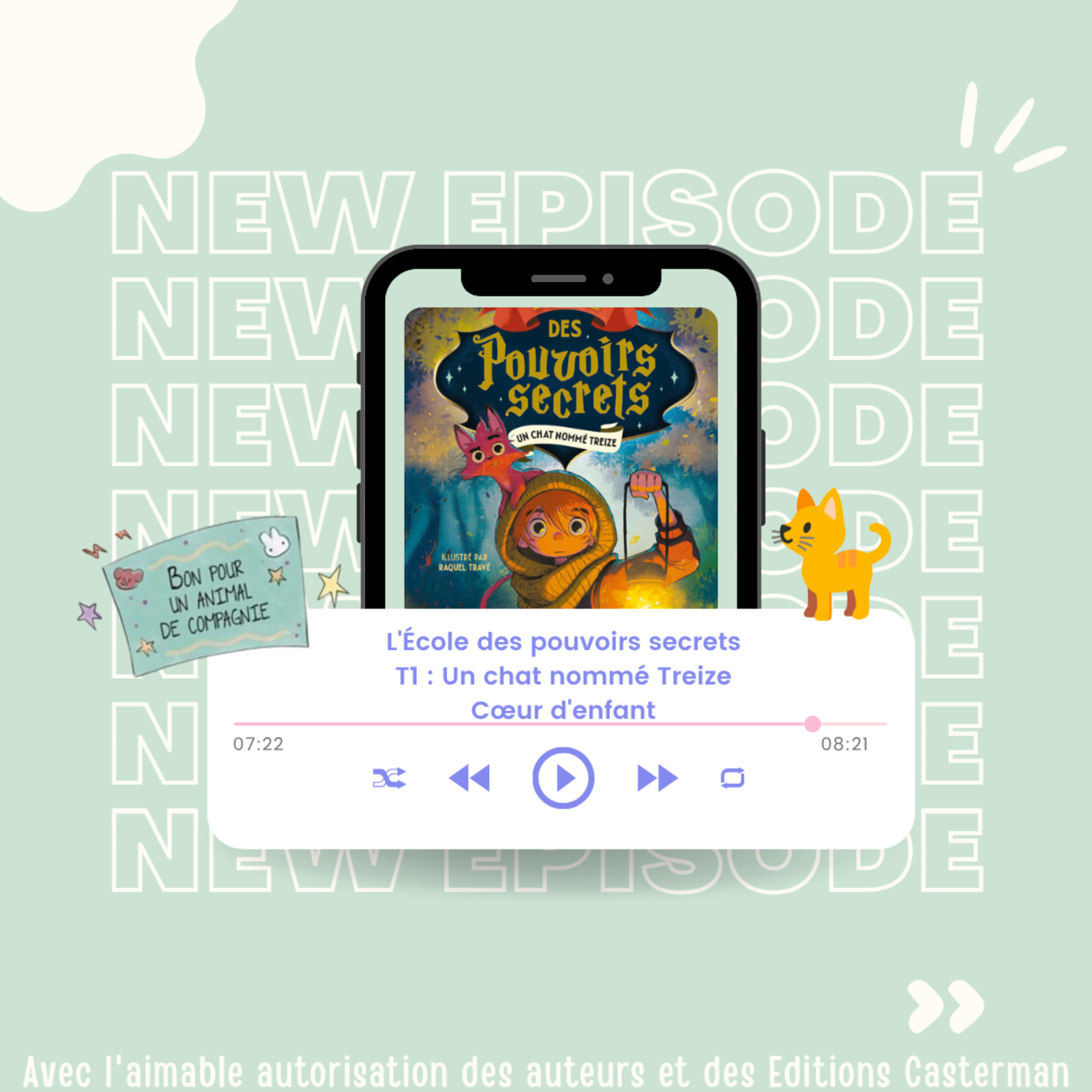 L'école des pouvoirs secrets T1 Un chat nommé Treize