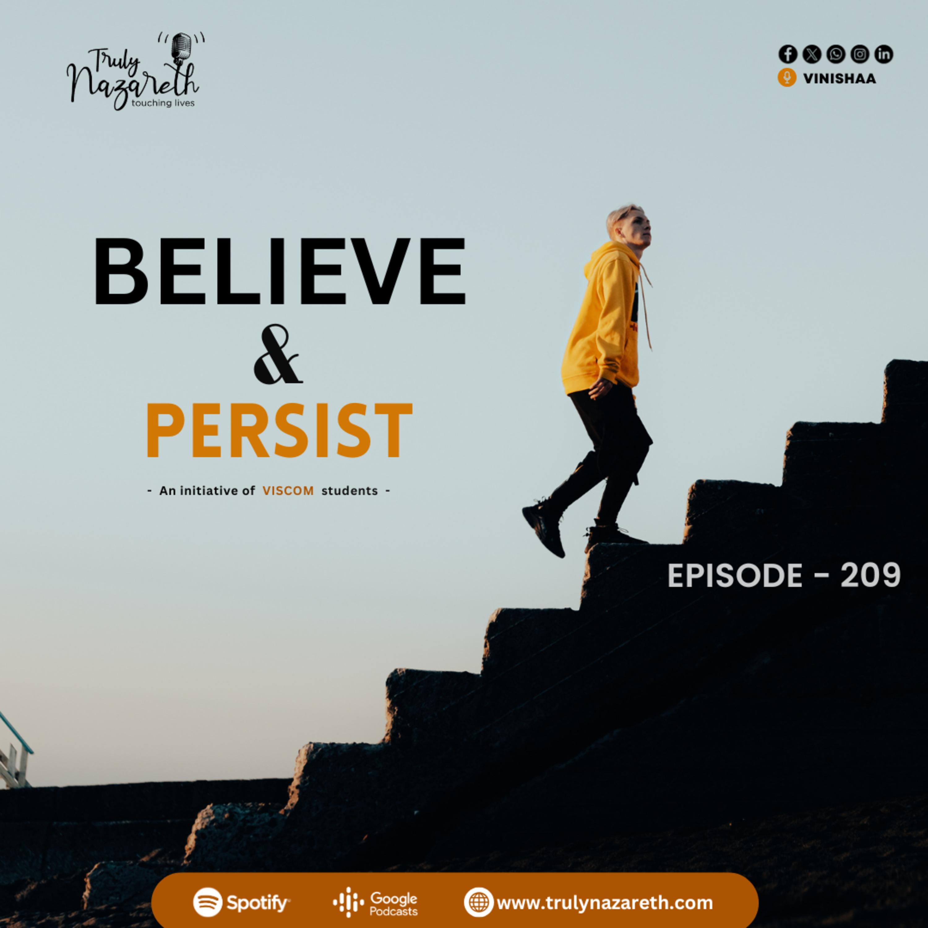 Truly Nazareth Episode 209 | Believe & Persist .... episode artwork