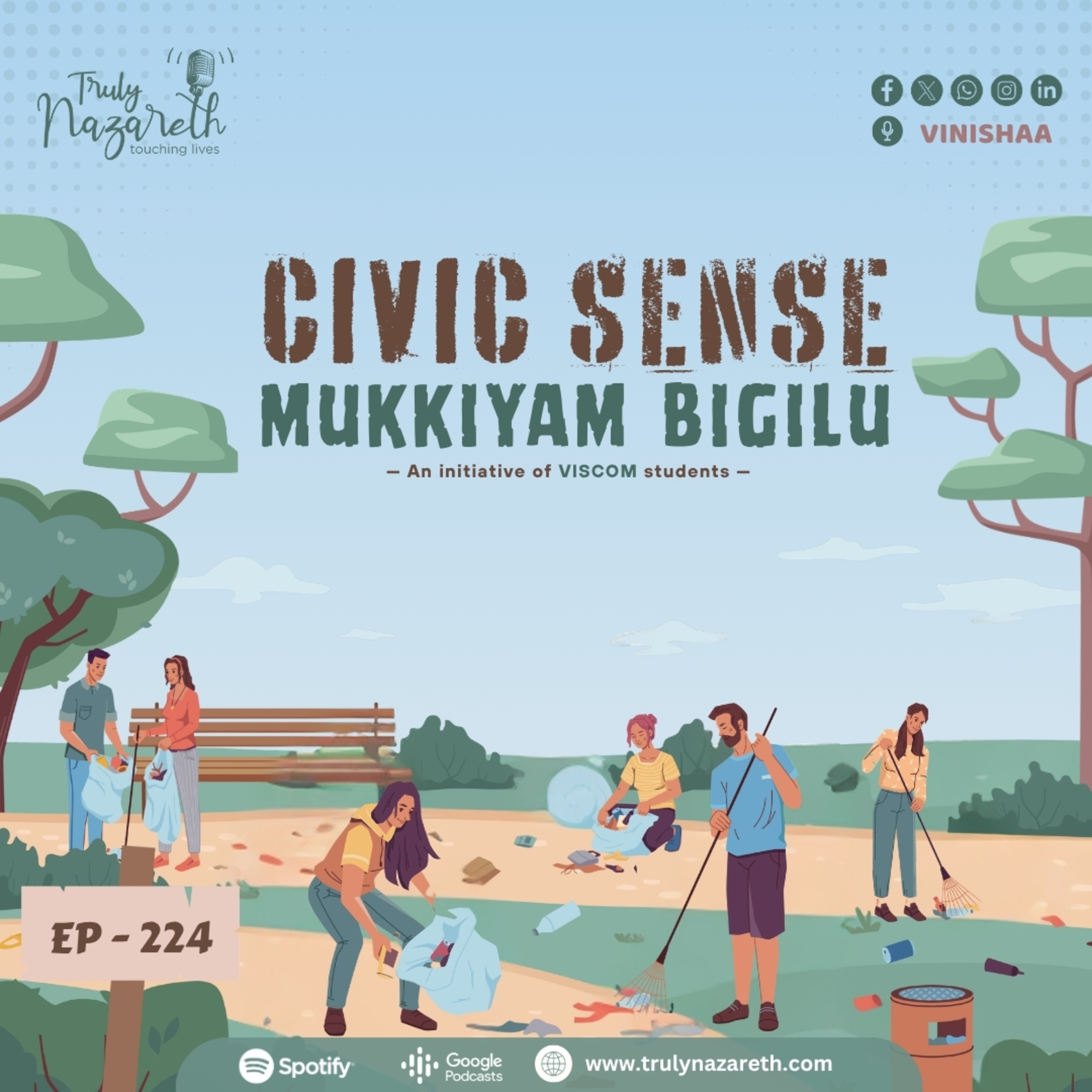 Truly Nazareth Episode 224 | Civic Sense Mukkiyam Bigilu .... episode artwork