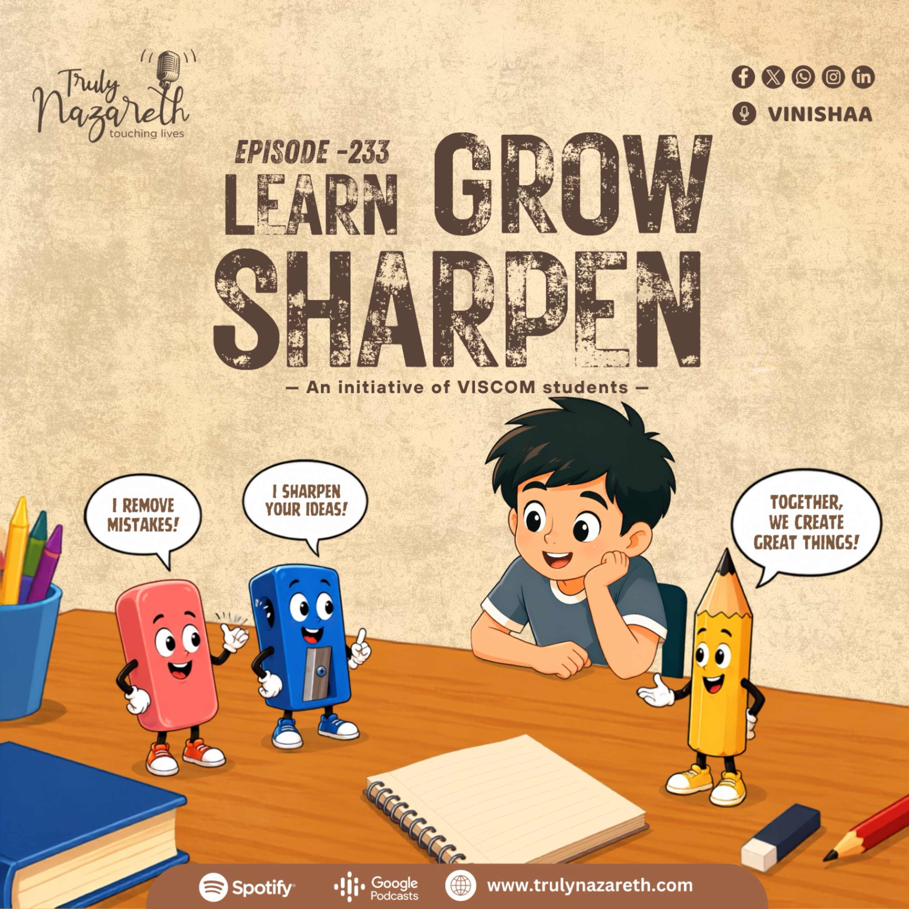 Truly Nazareth Episode 233 | Sharpen. Learn. Grow.... episode artwork
