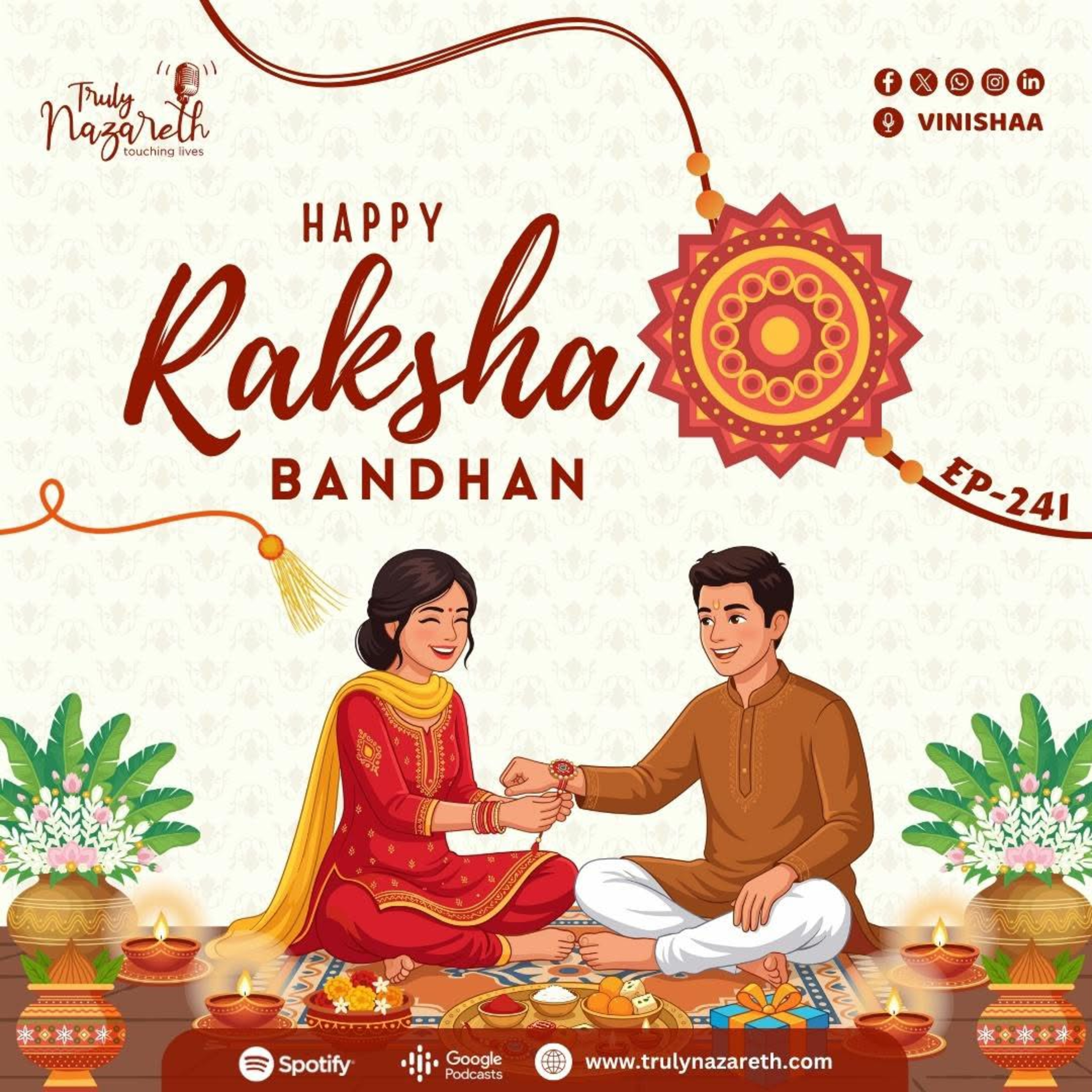 Truly Nazareth Episode 241 | Happy Raksha Bandhan.. episode artwork
