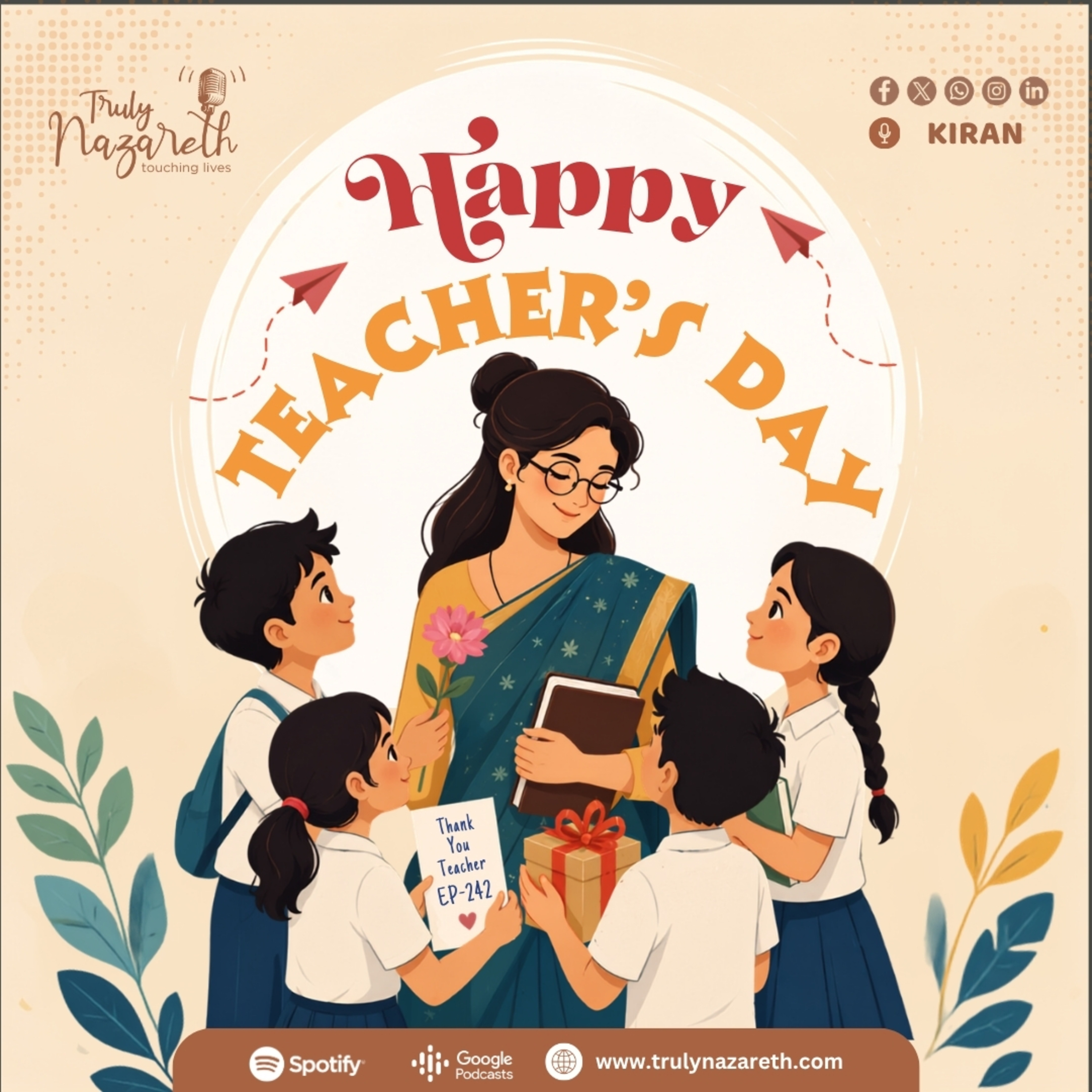 Truly Nazareth Episode 242 | Happy Teacher's Day.... episode artwork