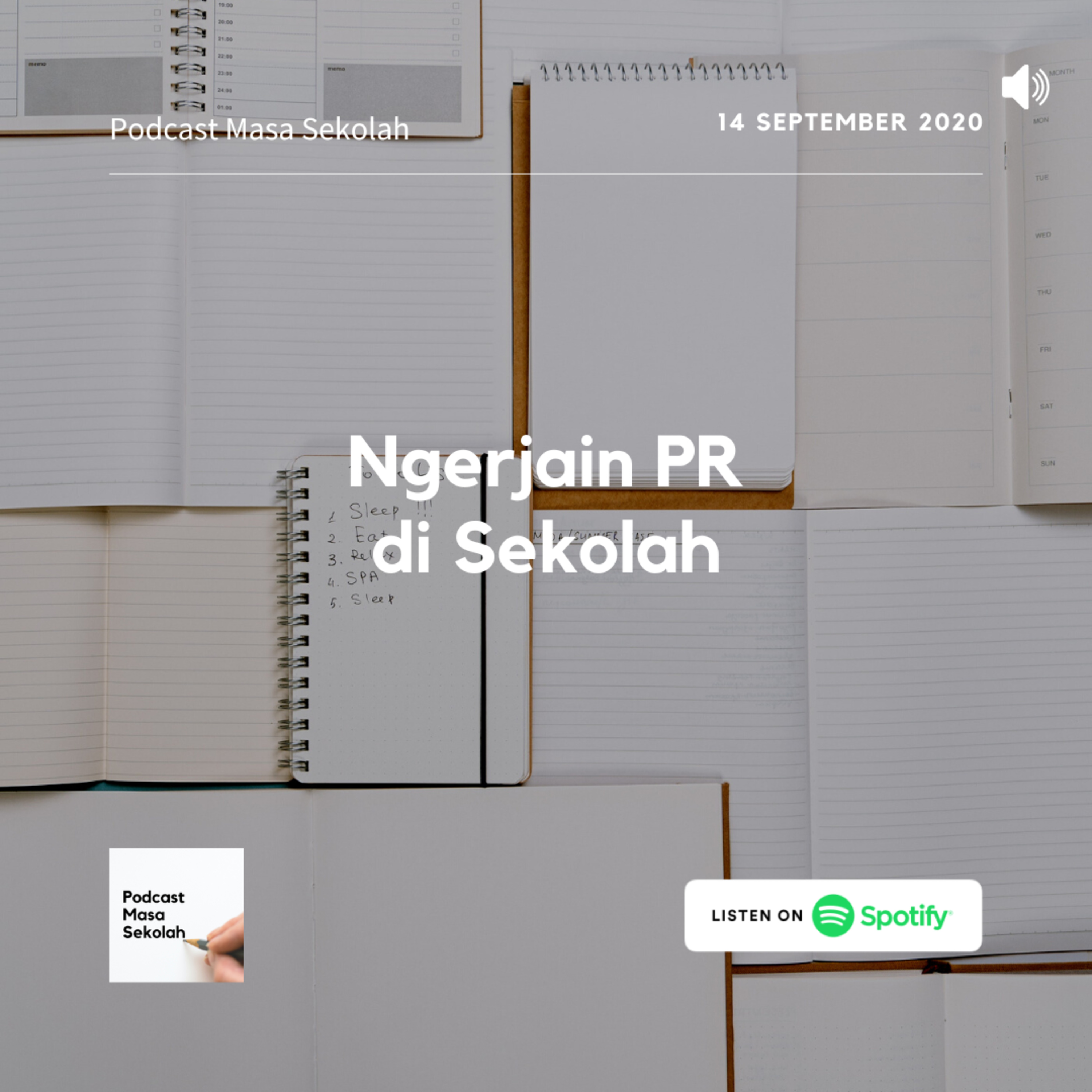 Podcast Masa Sekolah