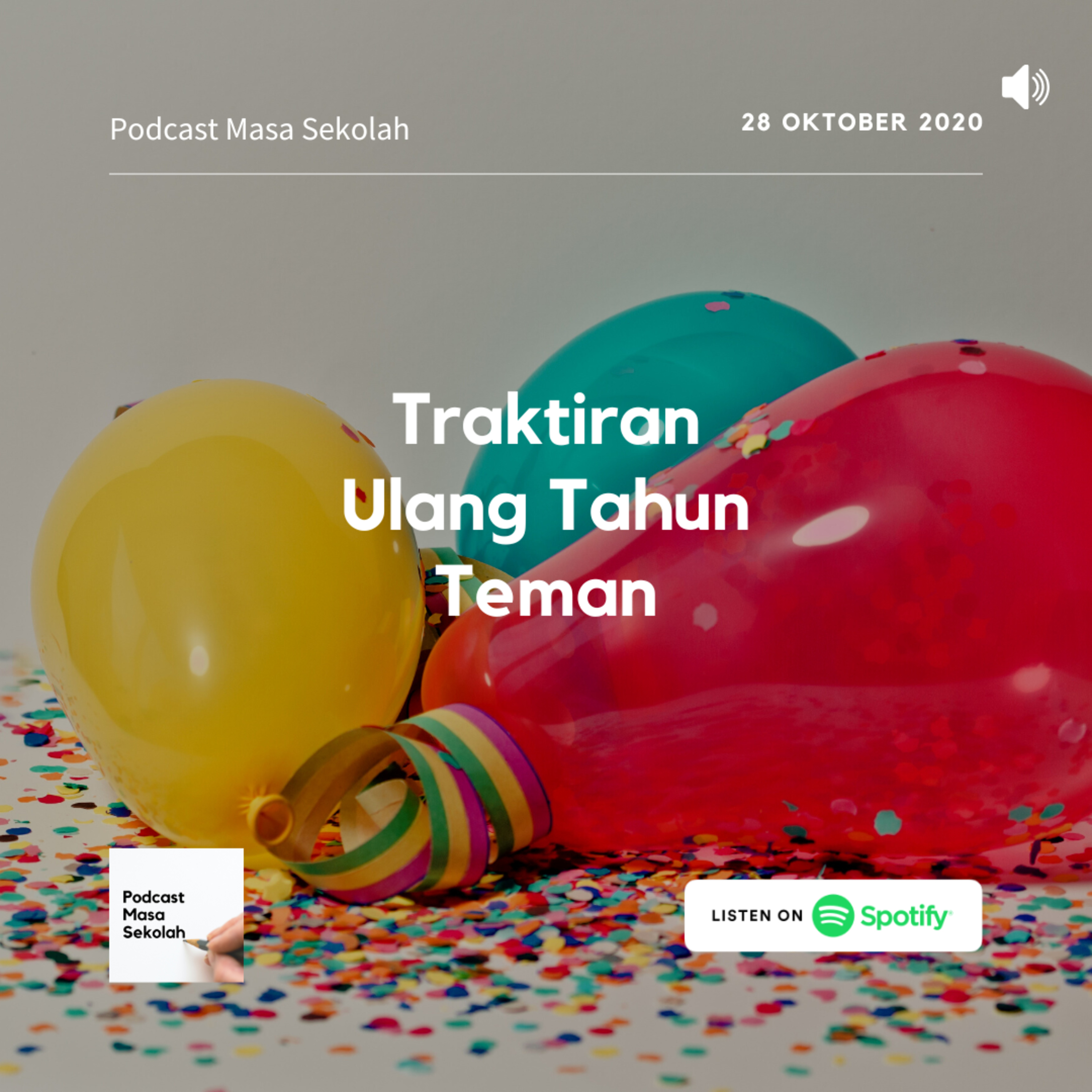 Podcast Masa Sekolah