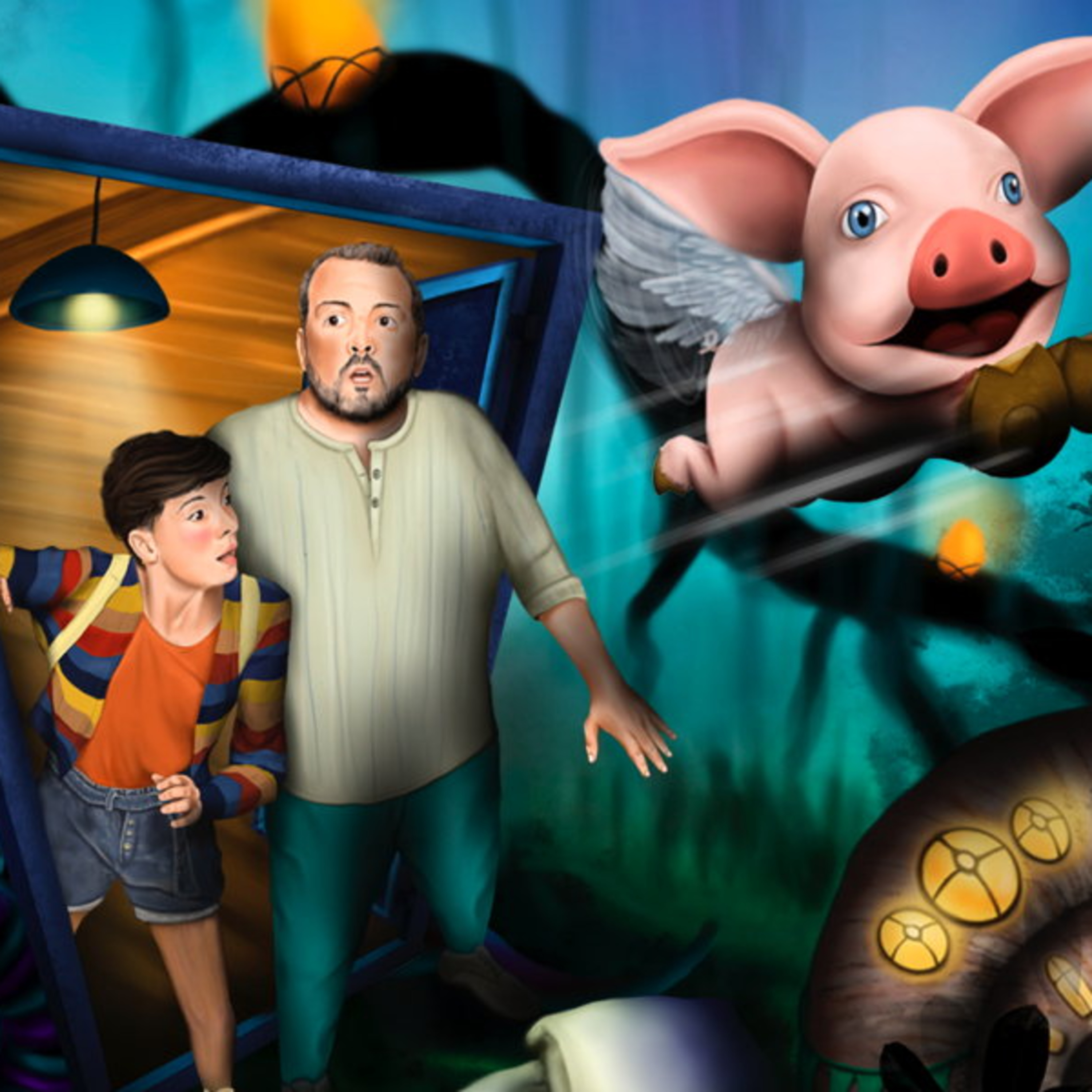 "La increíble historia de Lucía, su padre y un chancho volador" episode artwork