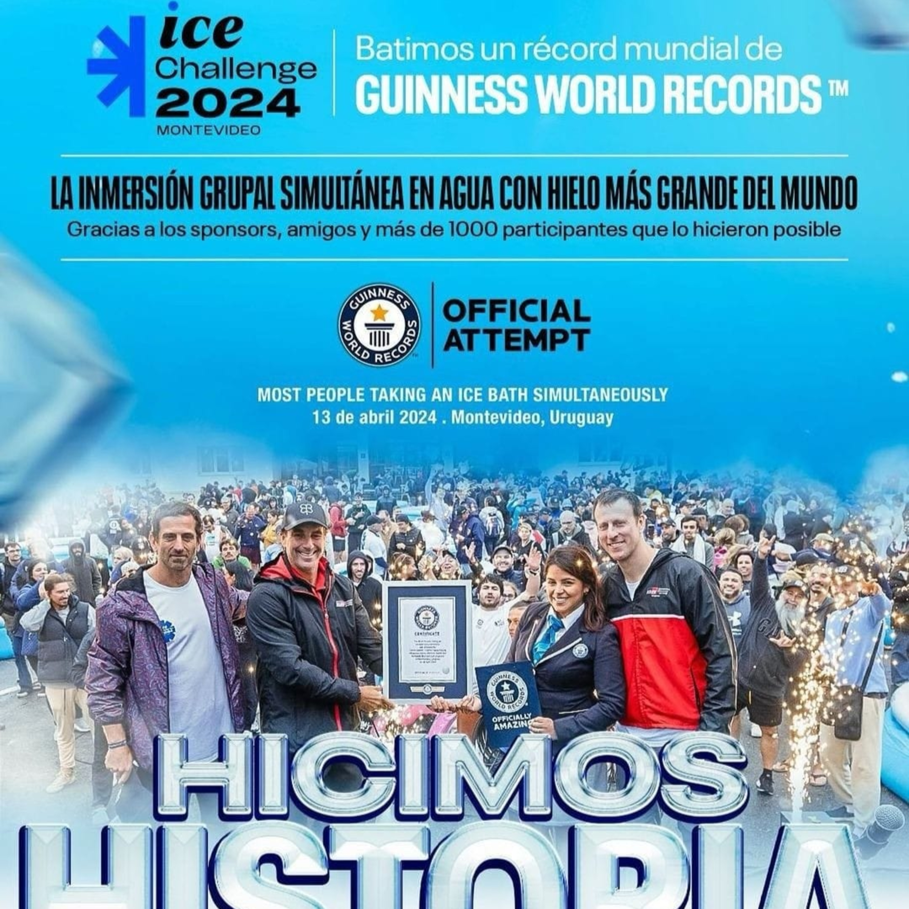 La inmersión en agua con hielo más grande del mundo episode artwork