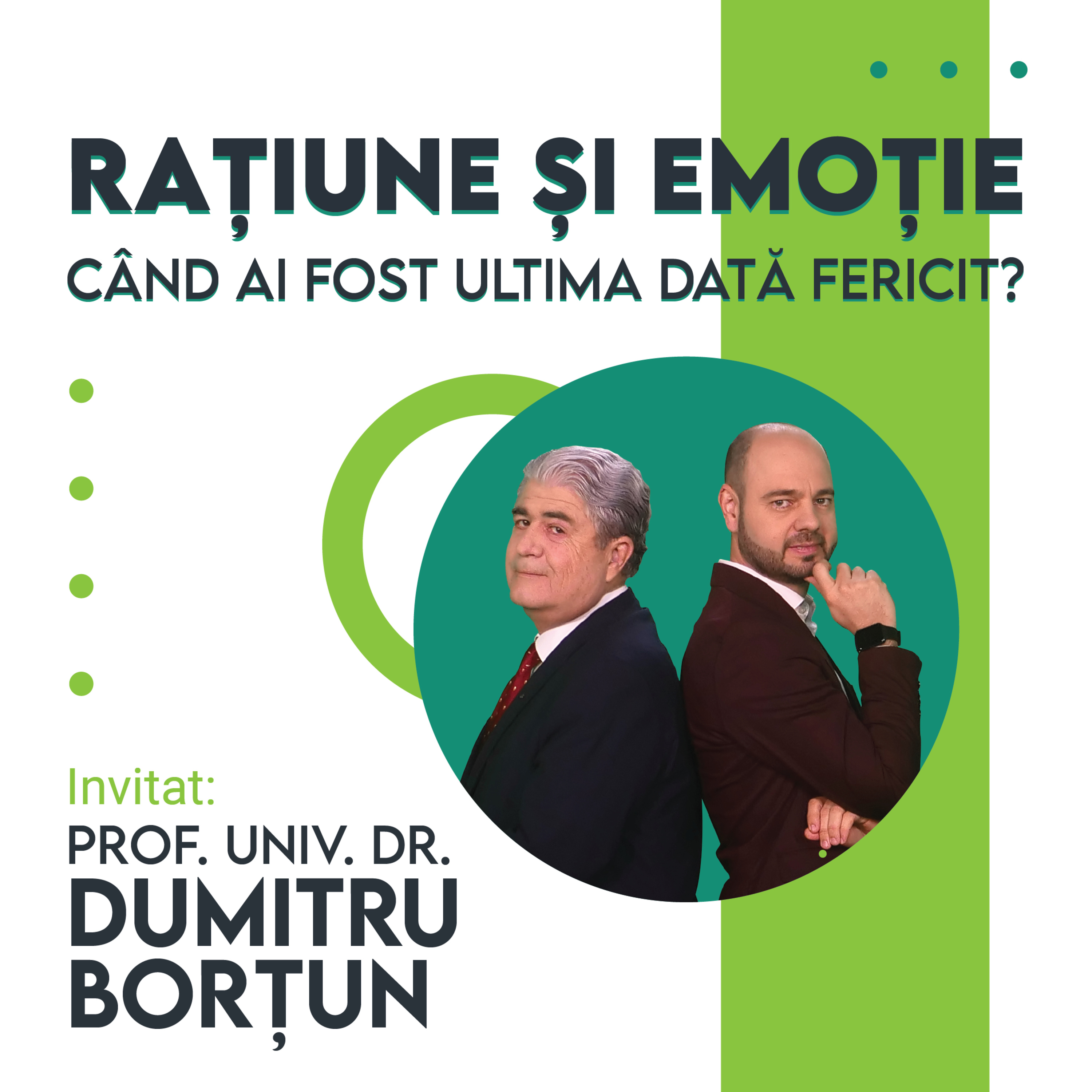Profesorul Dumitru BORȚUN despre FERICIRE | Conferința AUTENTIC la Sala Dalles din București