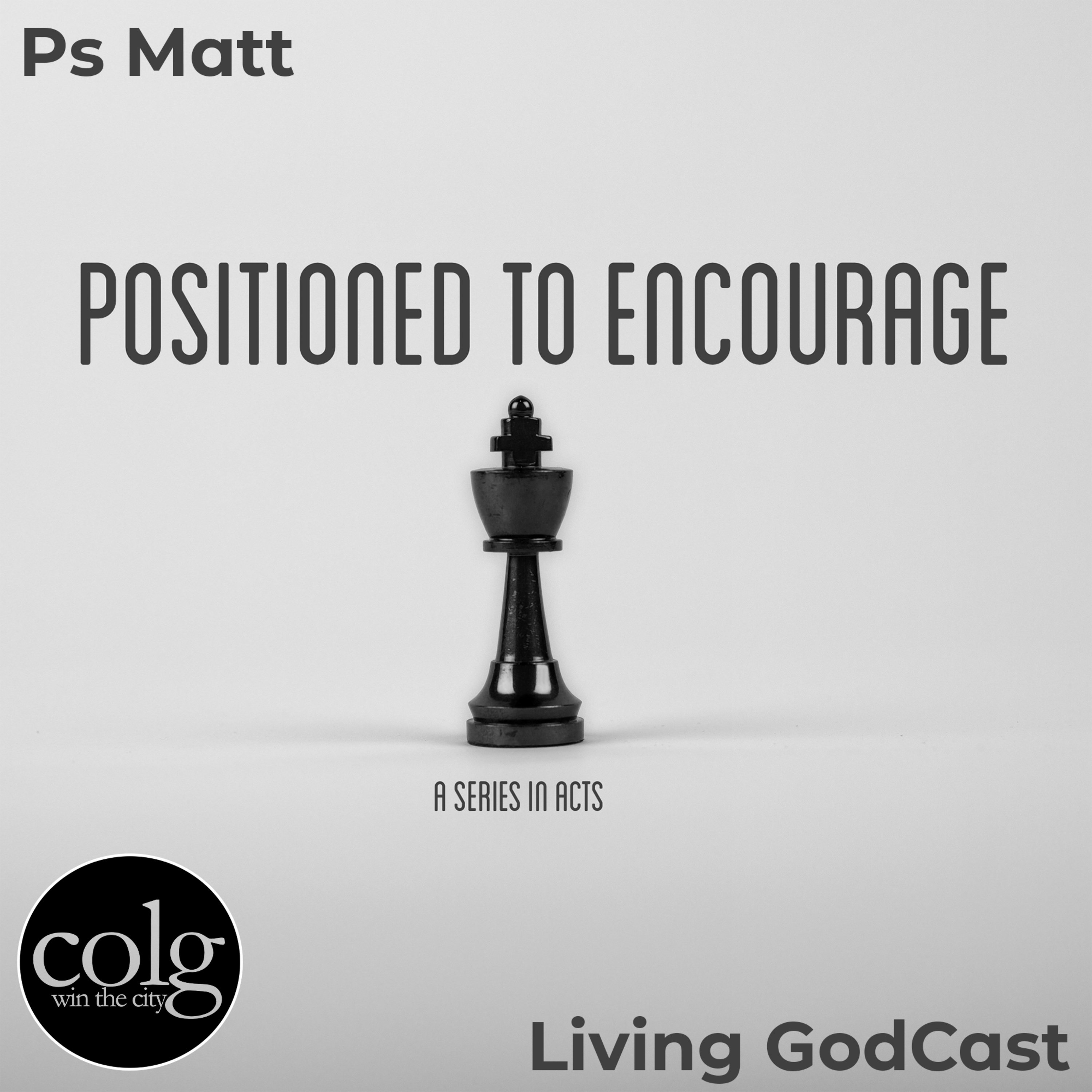 Positioned to Encourage - 9/15/2024 11AM episode artwork