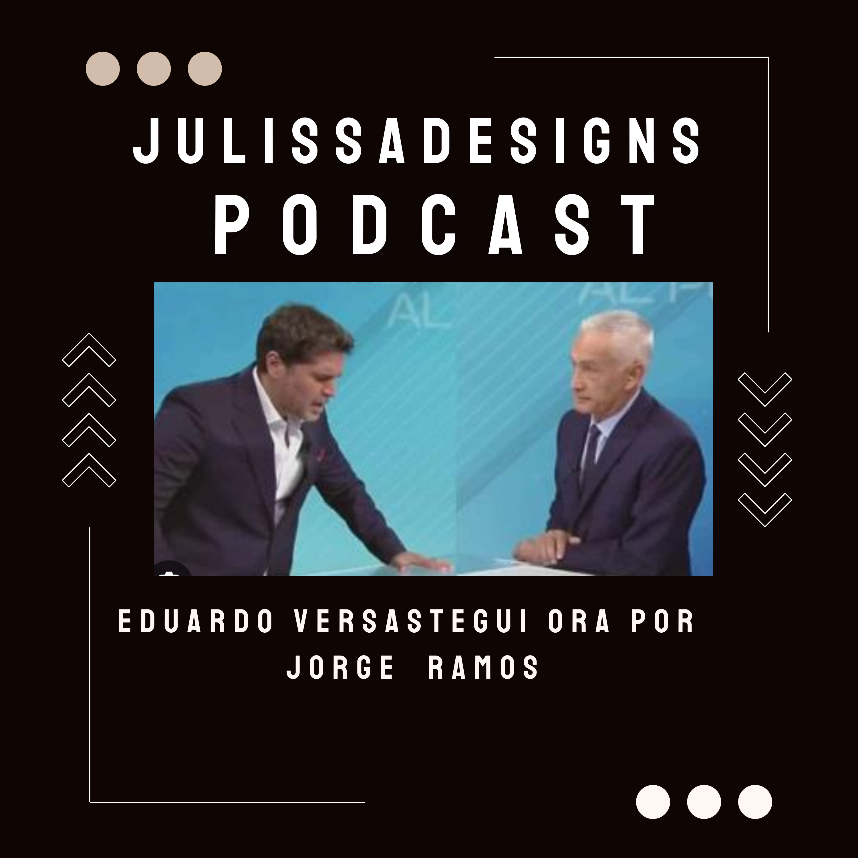 Eduardo Verástegui Podcast , Eduardo Veastegui rezó por Jorge Ramos en plena entrevista