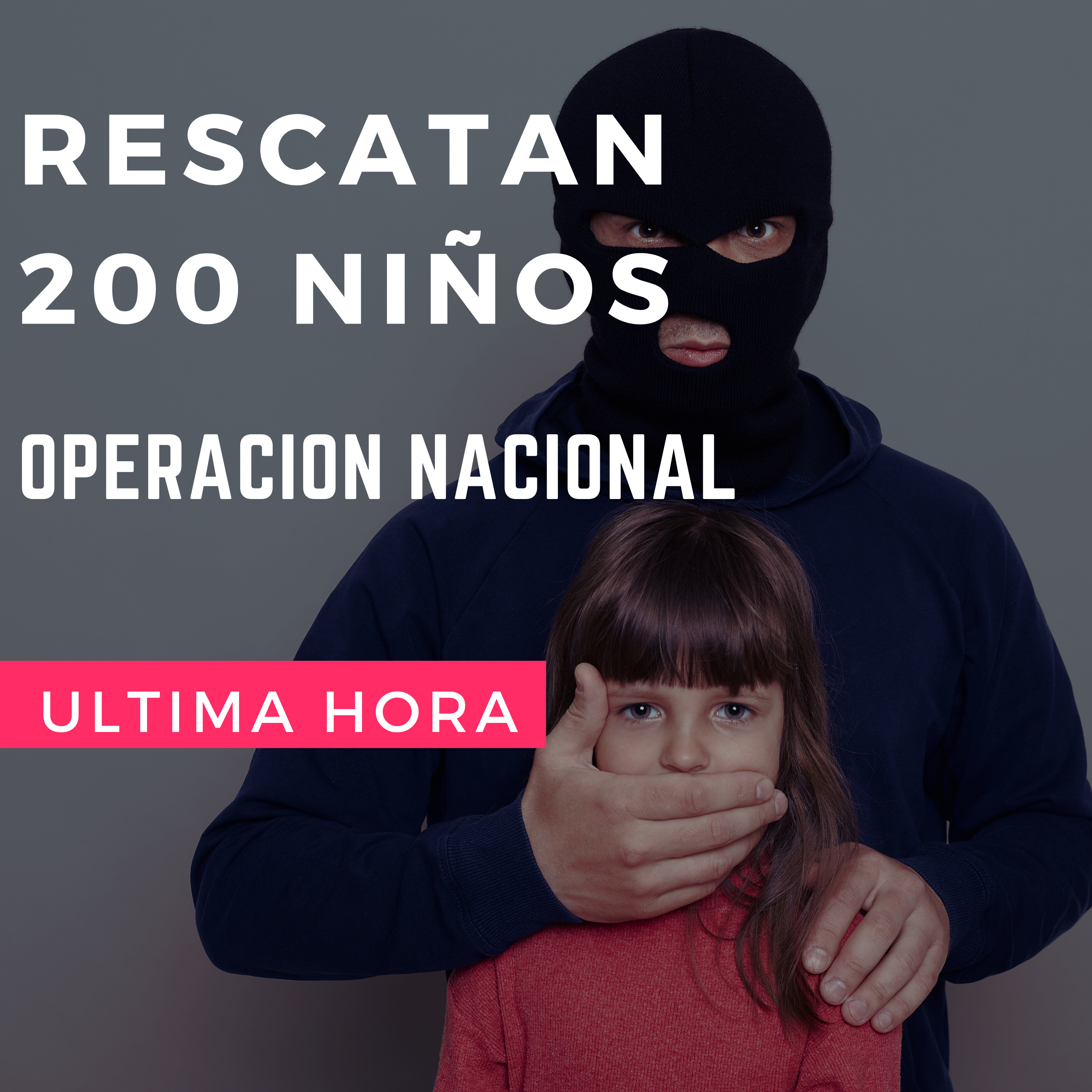 Rescatan 200 niños desaparecidos en una operación a nivel nacional