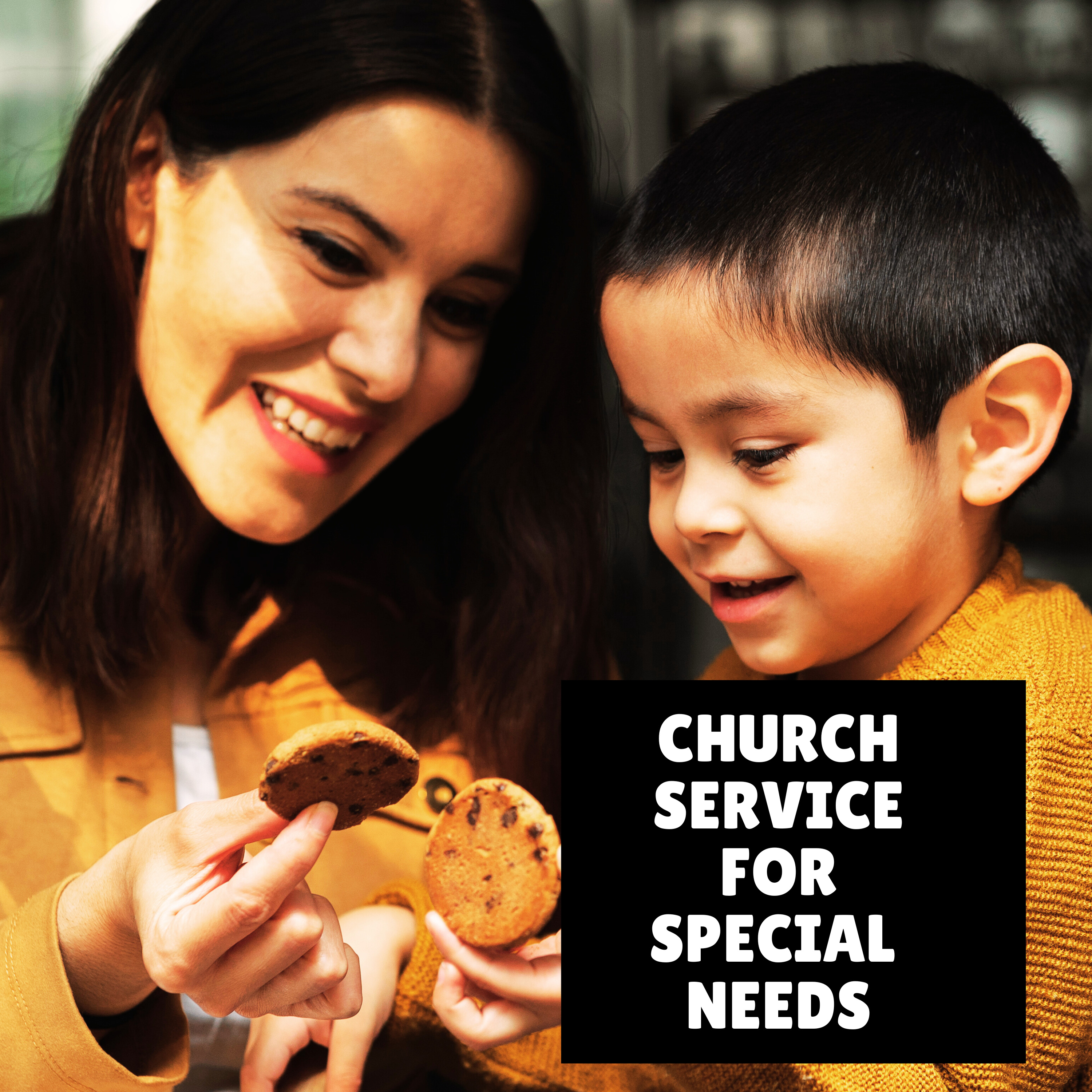 How can churches allow special needs members to join in the services