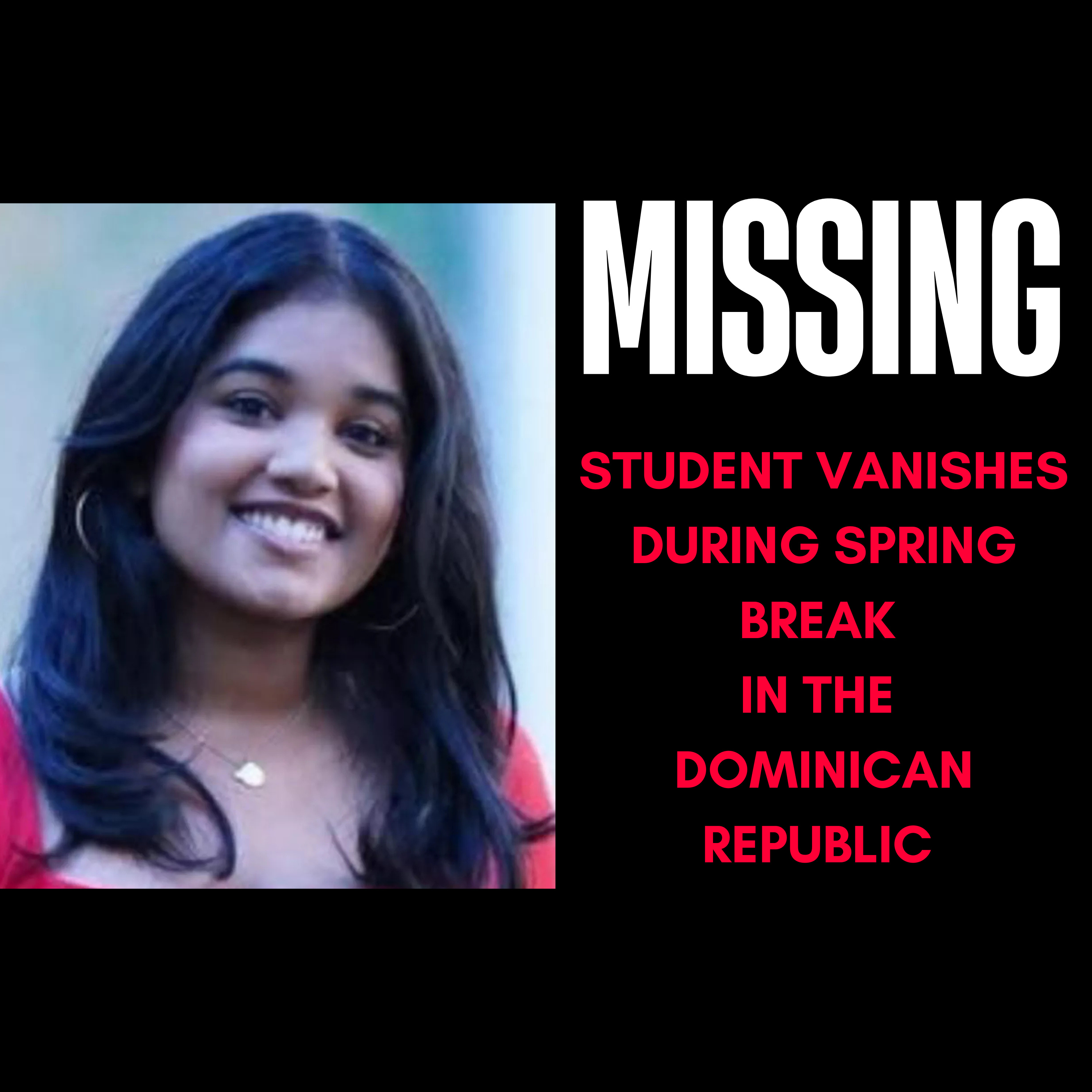 College Student Missing ... Vanishes After Walk on Beach in the Dominican Republic