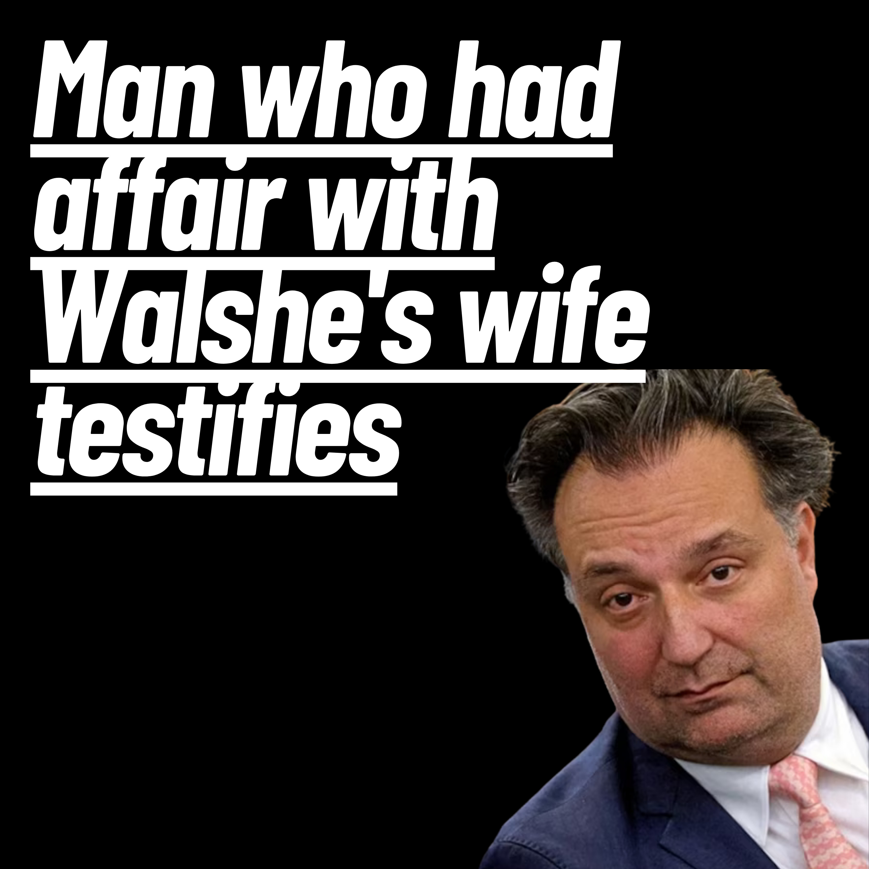 Man who had affair with Walshe's wife testifies, Ana Walshe Dissaperance