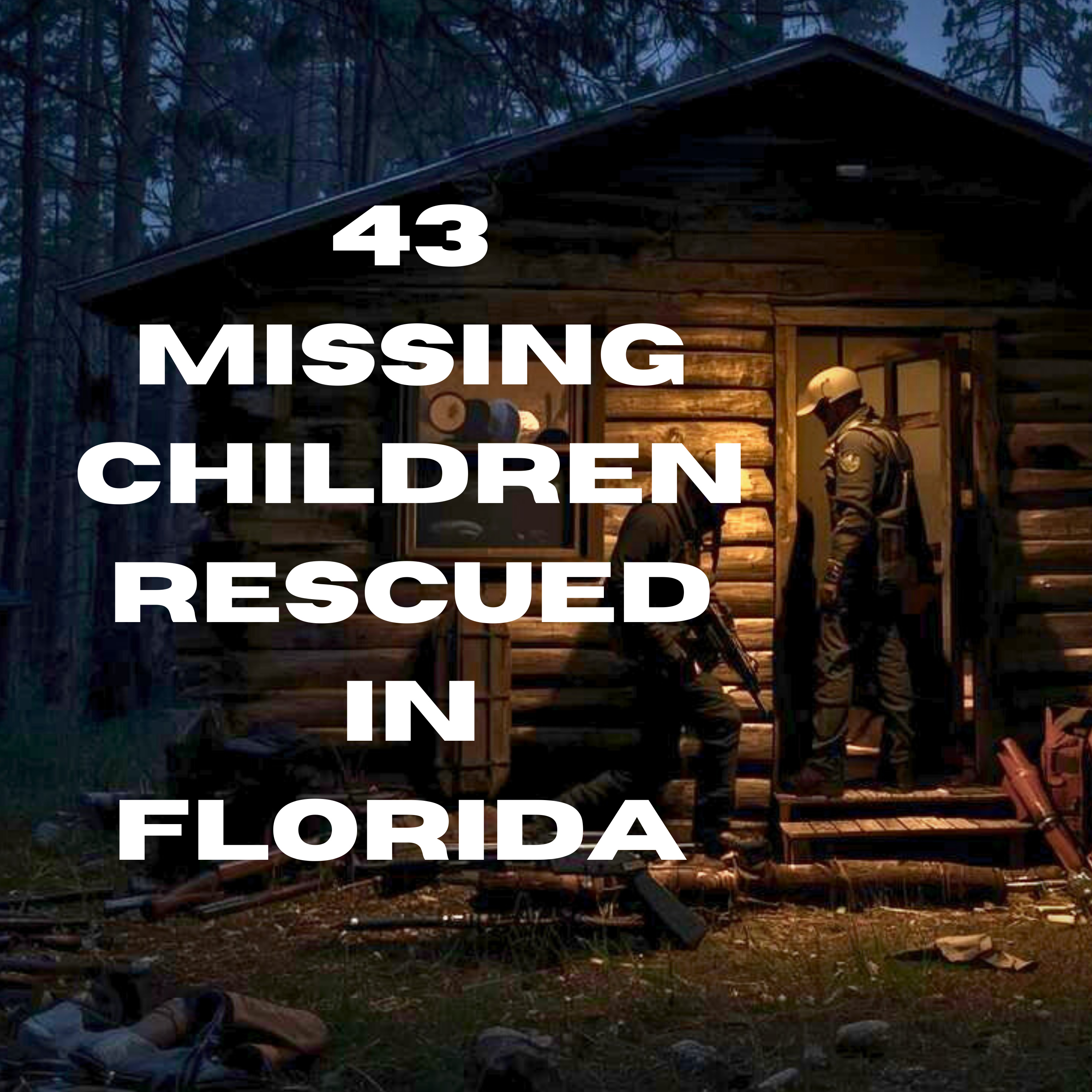 43 missing children rescued in Florida