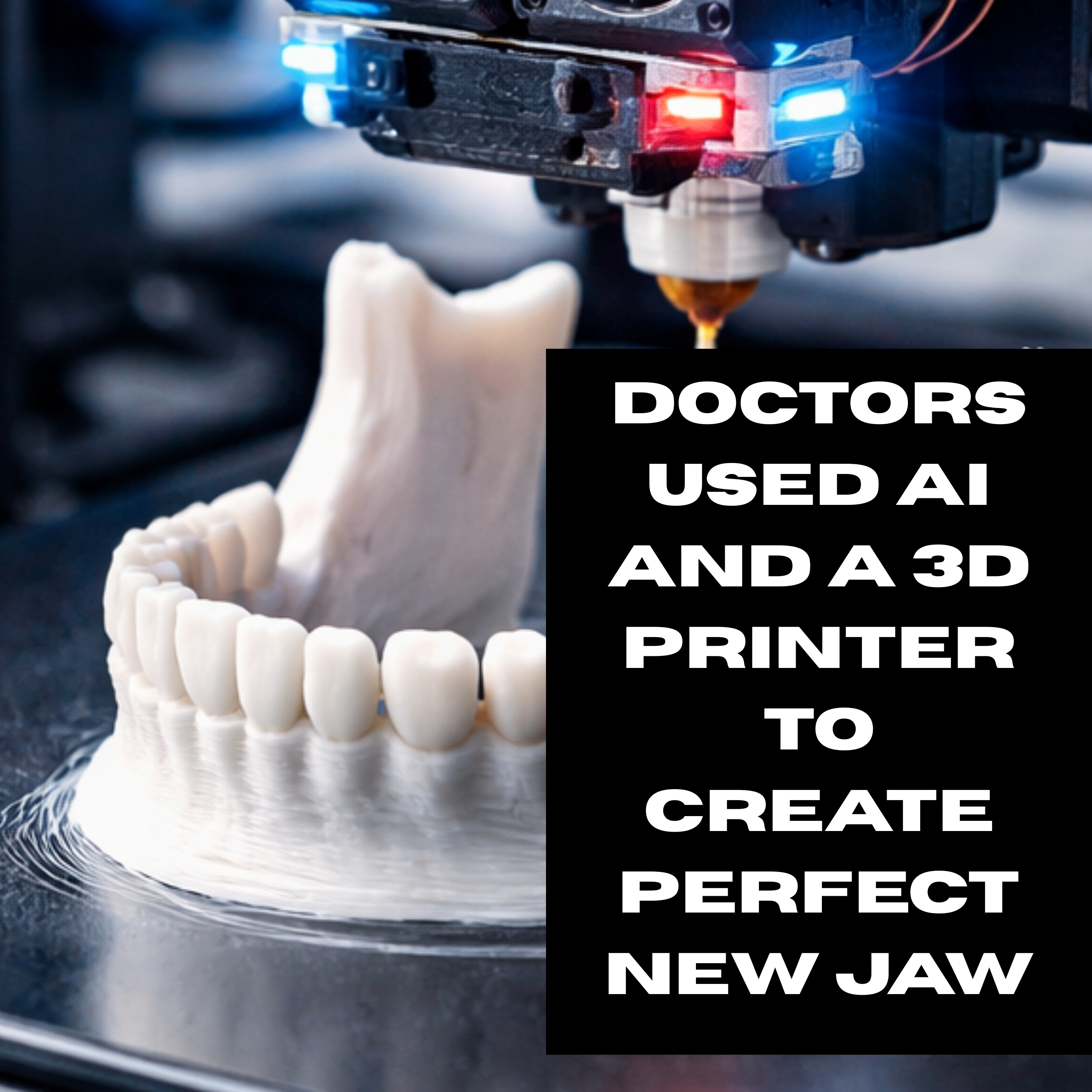 Doctors Used AI and a 3D Printer to Create Perfect New Jaw episode artwork