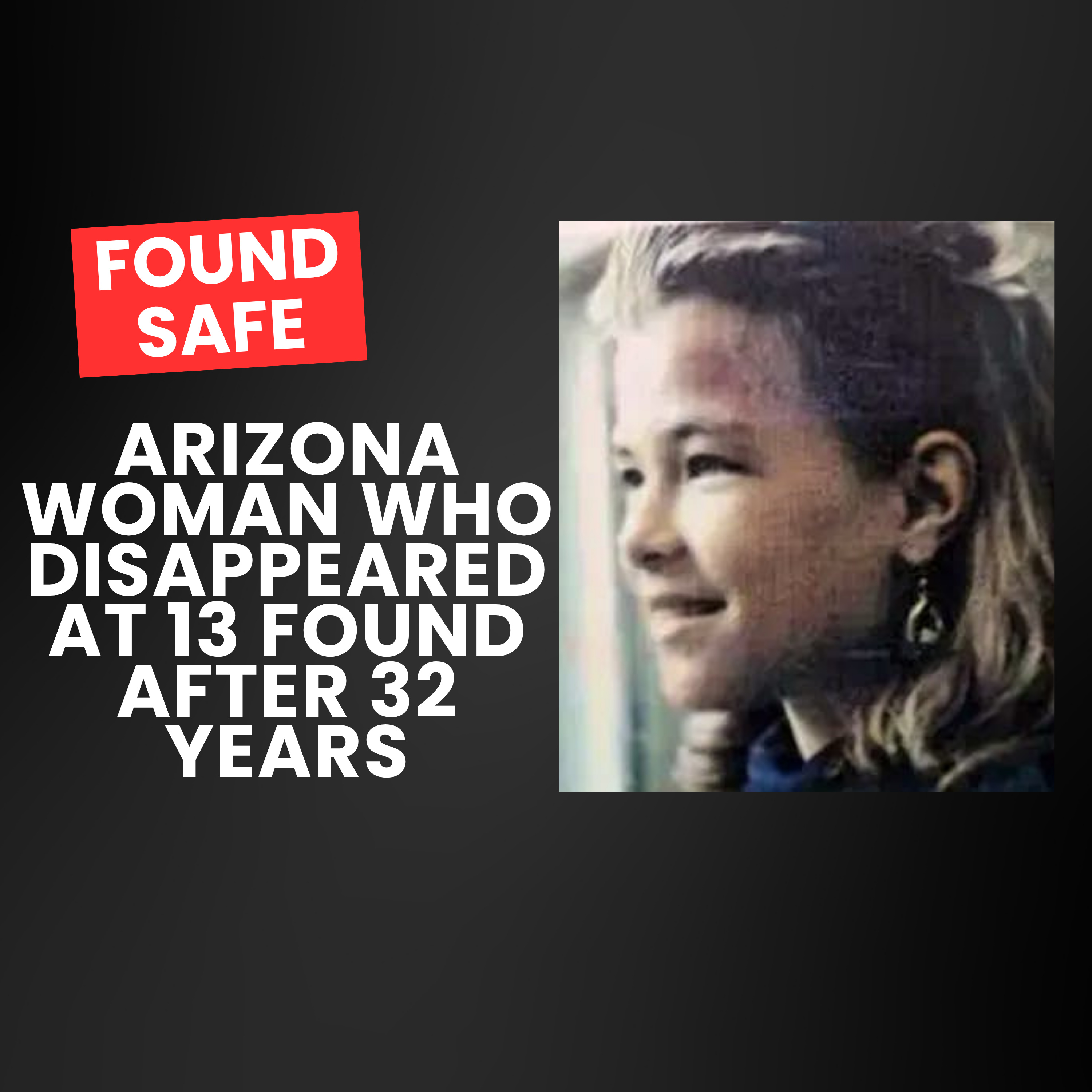 Woman who disappeared at 13 found after 32 years #christinaplante