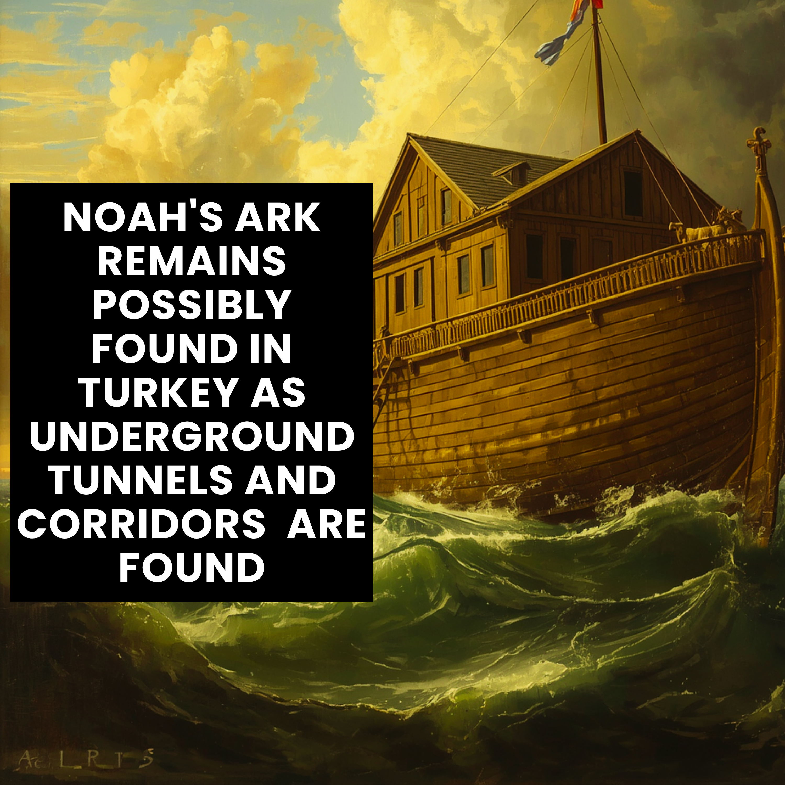 Noah's Ark remains found in Turkey