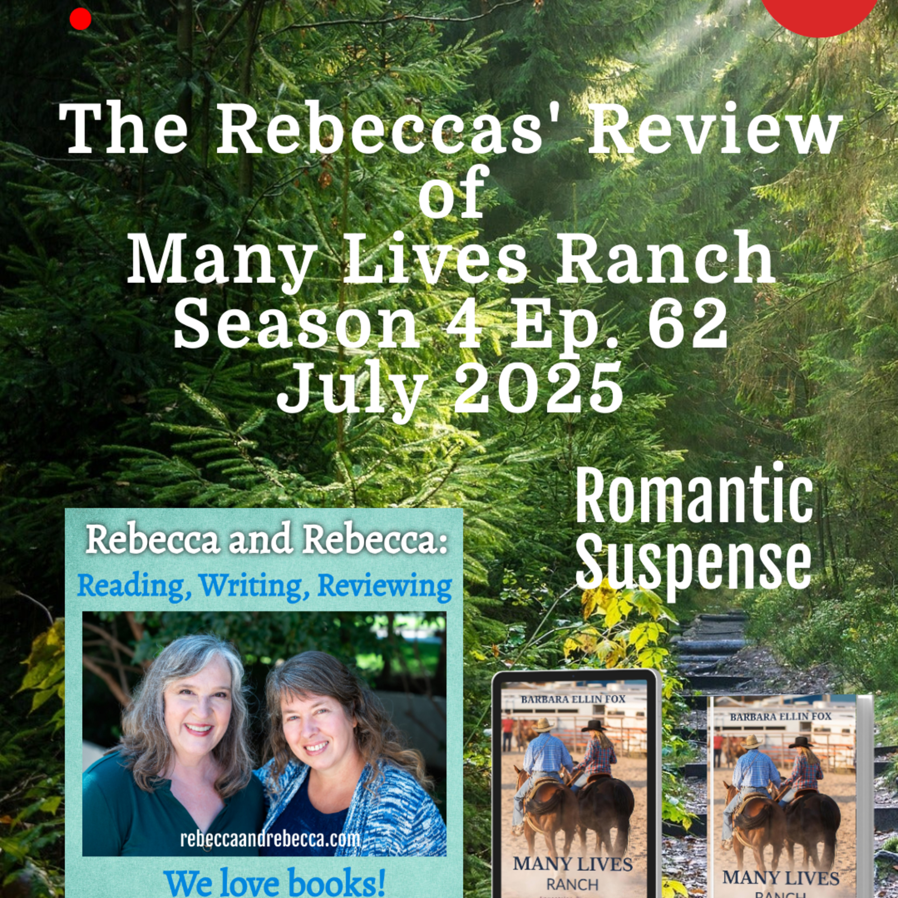 Ep. 63 Review of Many Lives Ranch by Barbara Ellin Fox episode artwork