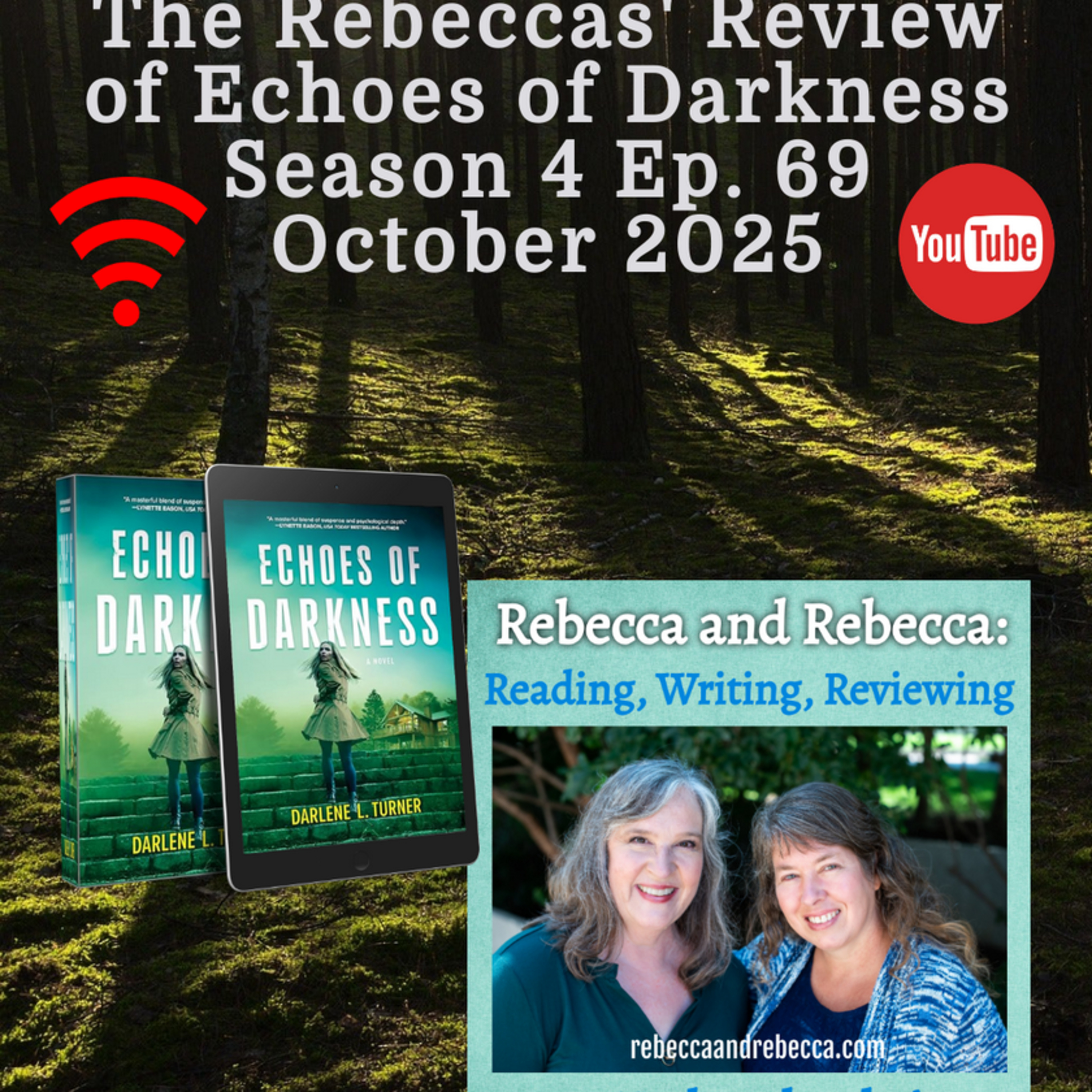 Ep. 69 (VIDEO) Review of "Echoes of Darkness" by Darlene L. Turner episode artwork