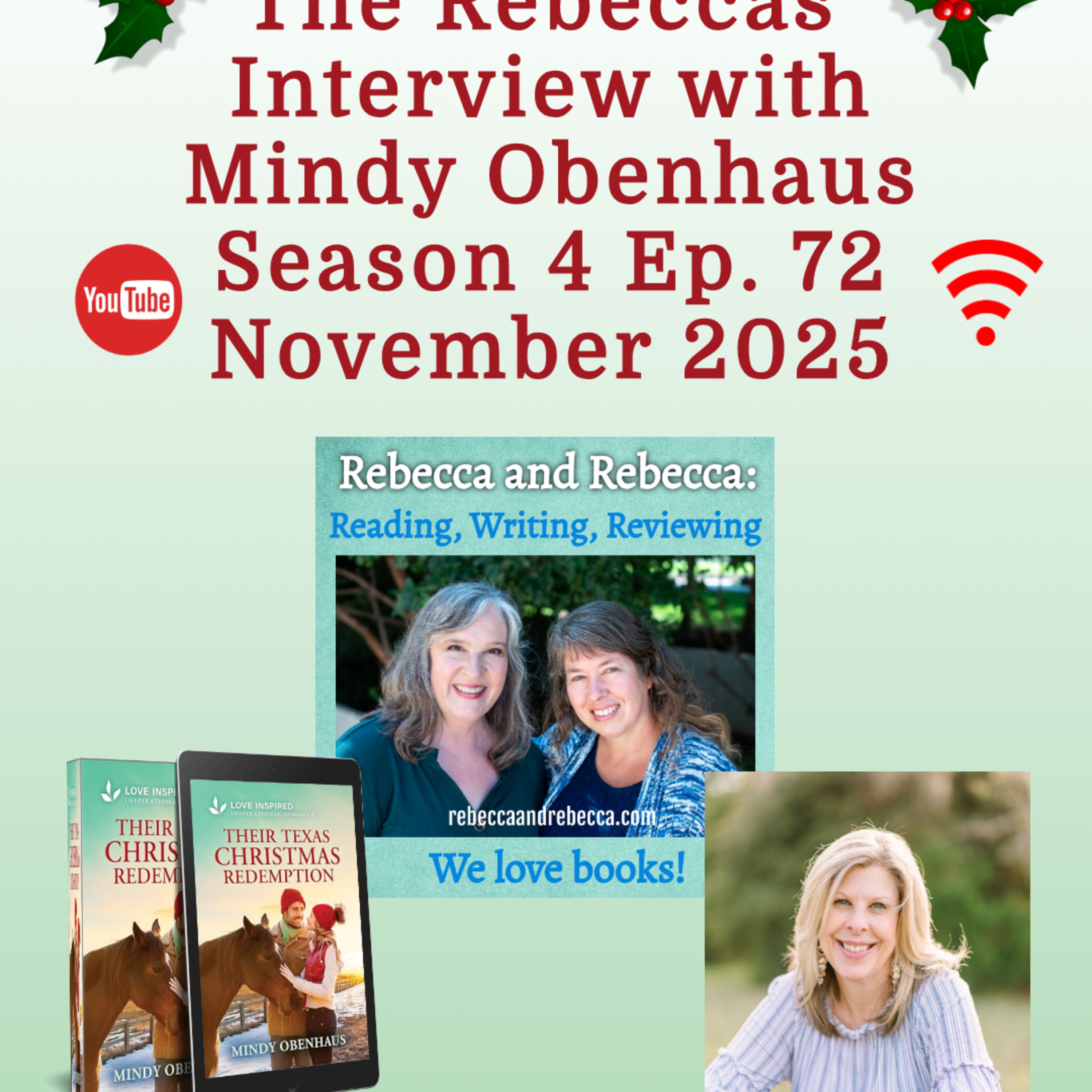 Ep. 72 Interview with Mindy Obenhaus, Love Inspired author episode artwork